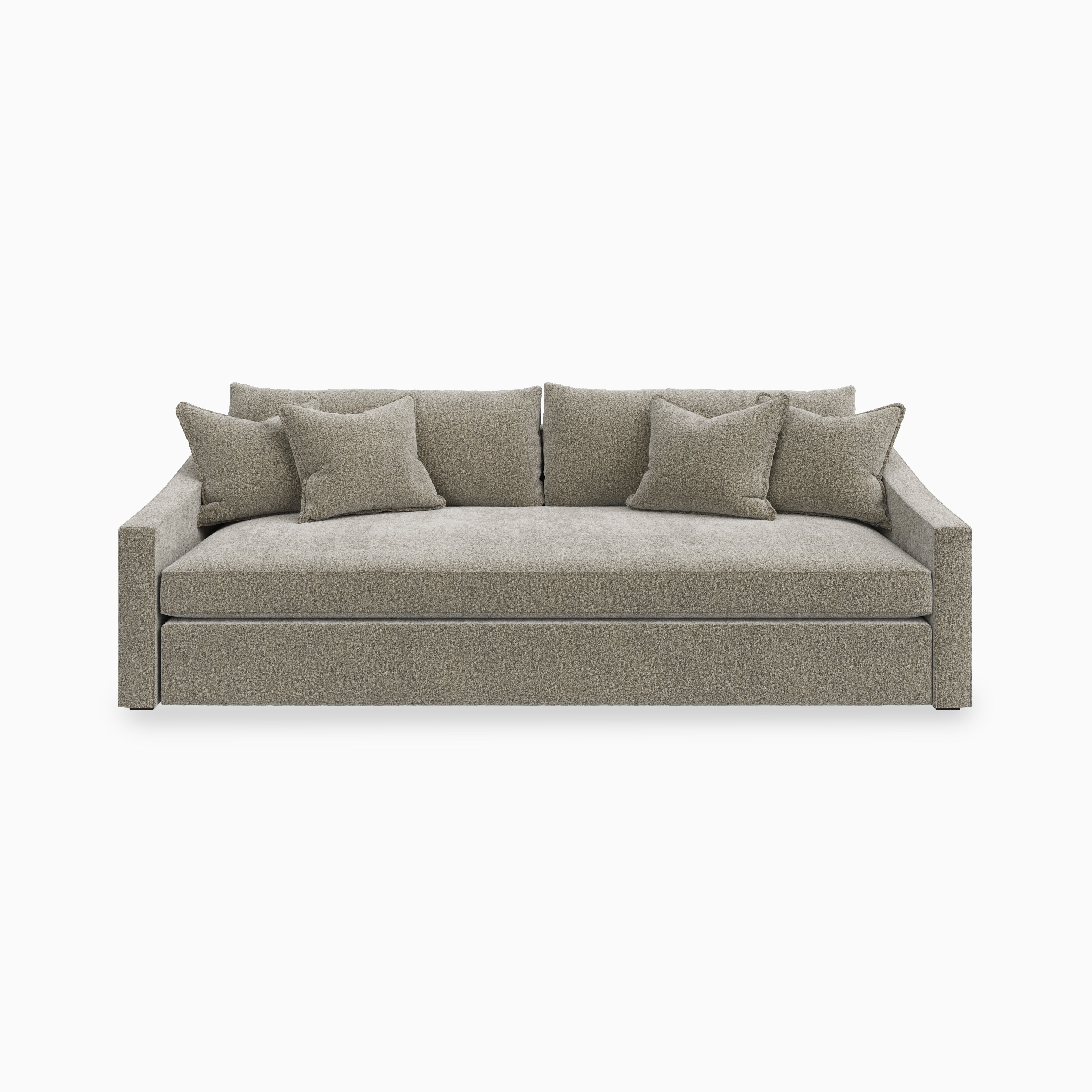 Ronan Sofa in Mushroom, 98"
