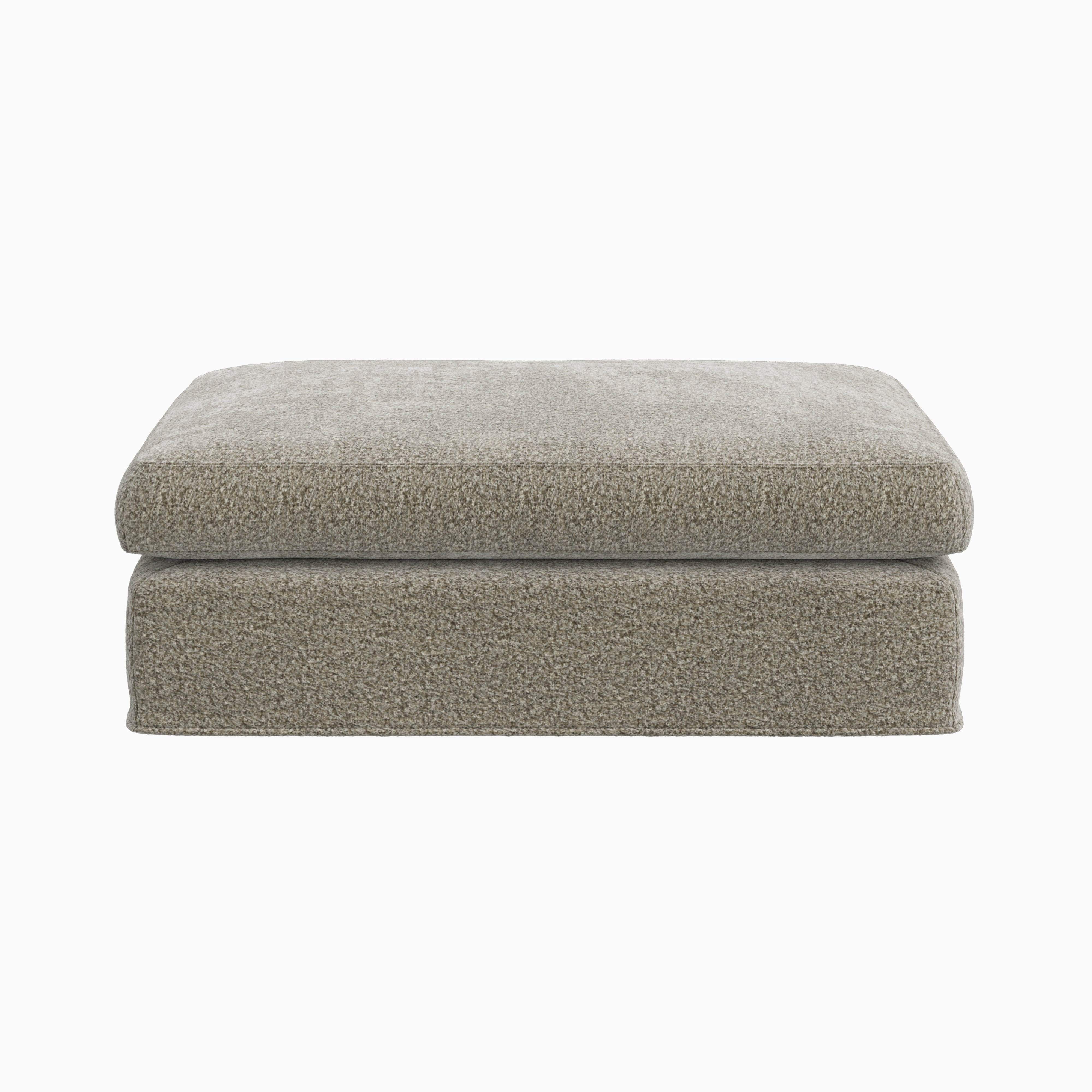 Ronan Ottoman in Mushroom, Large