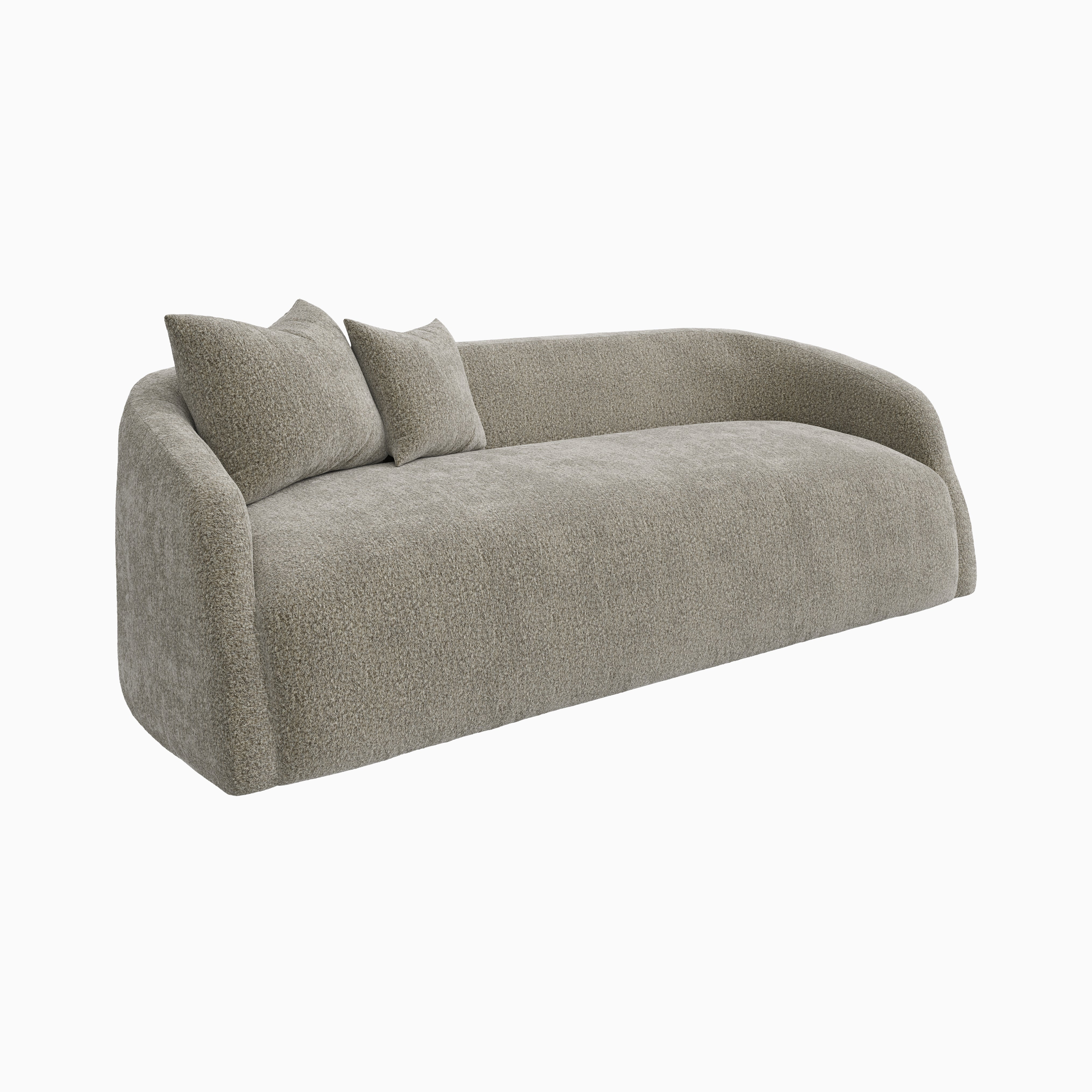 Marek Sofa in Mushroom, 98"