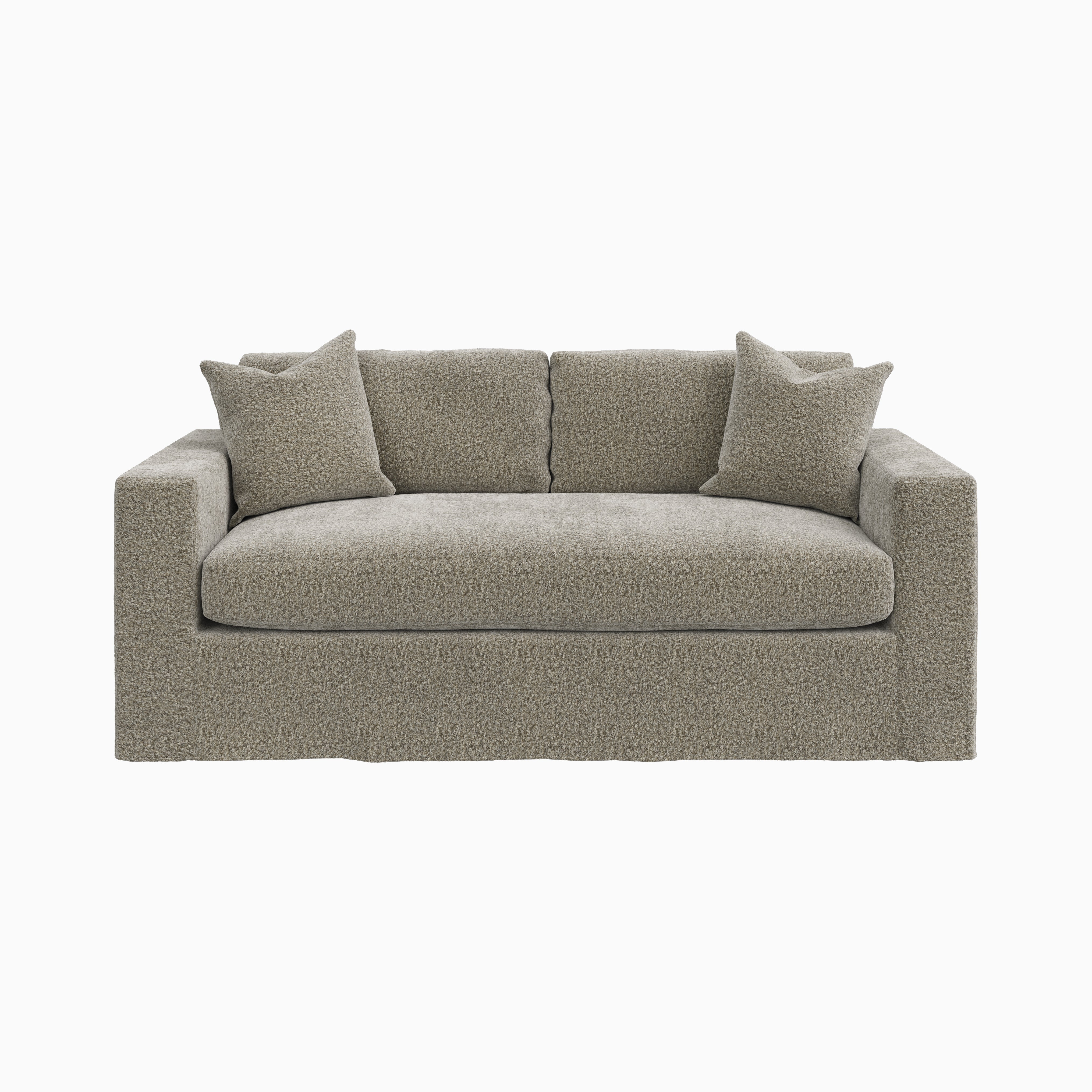 Aleric Loveseat in Mushroom, 72"