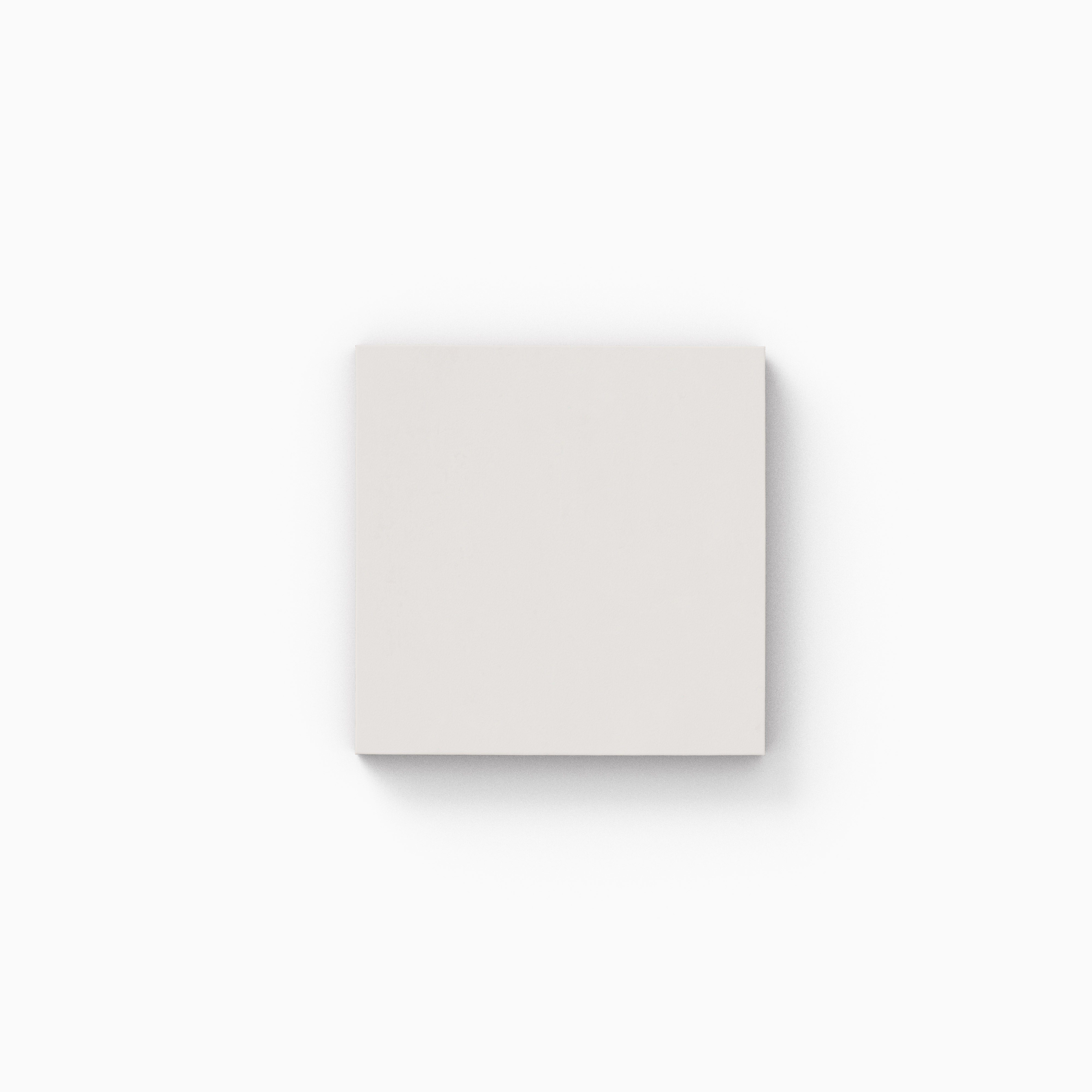 Elliot 4 x 4 Matte in White Sample
