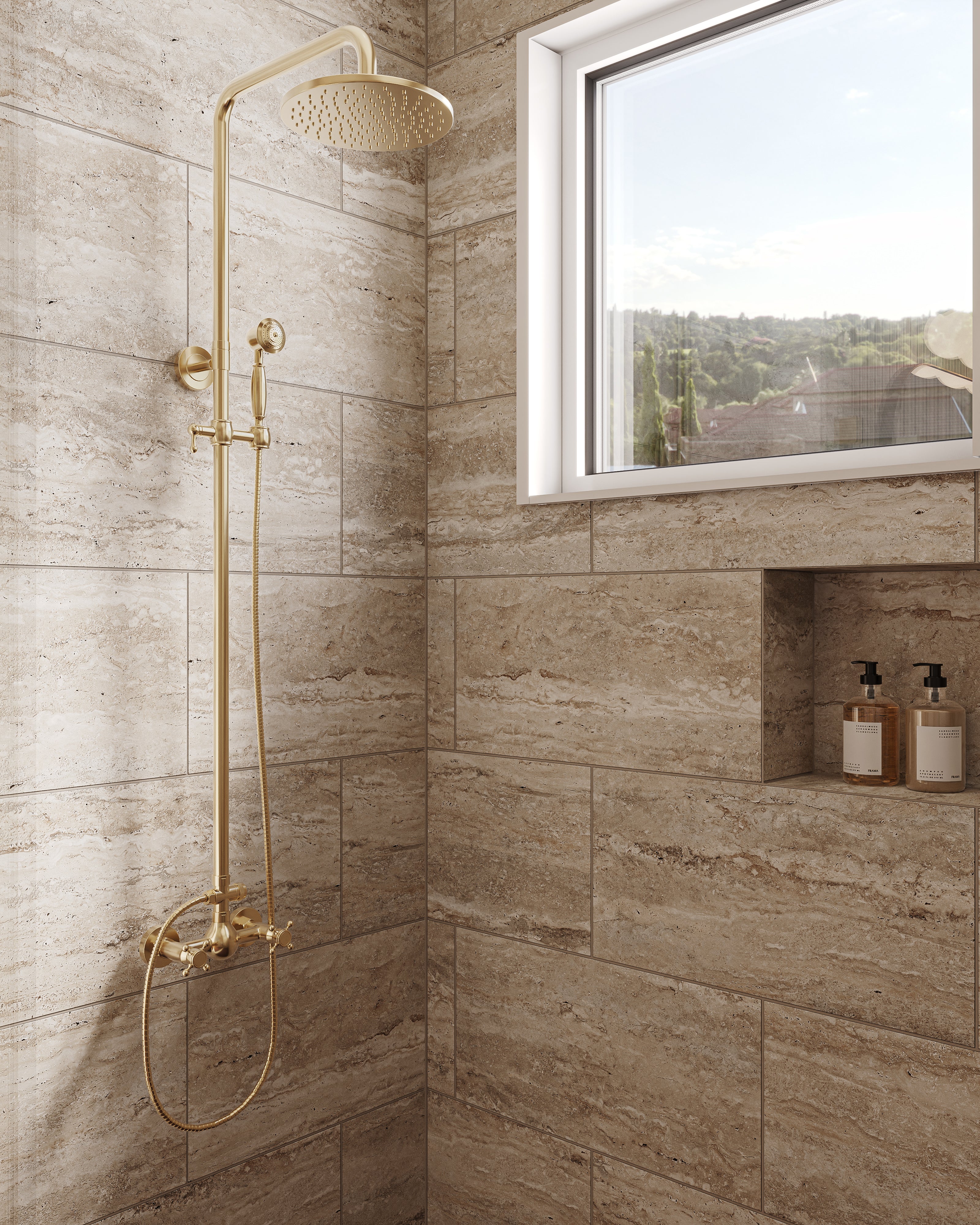 Marlow 12x24 Matte Porcelain Tile in Silver