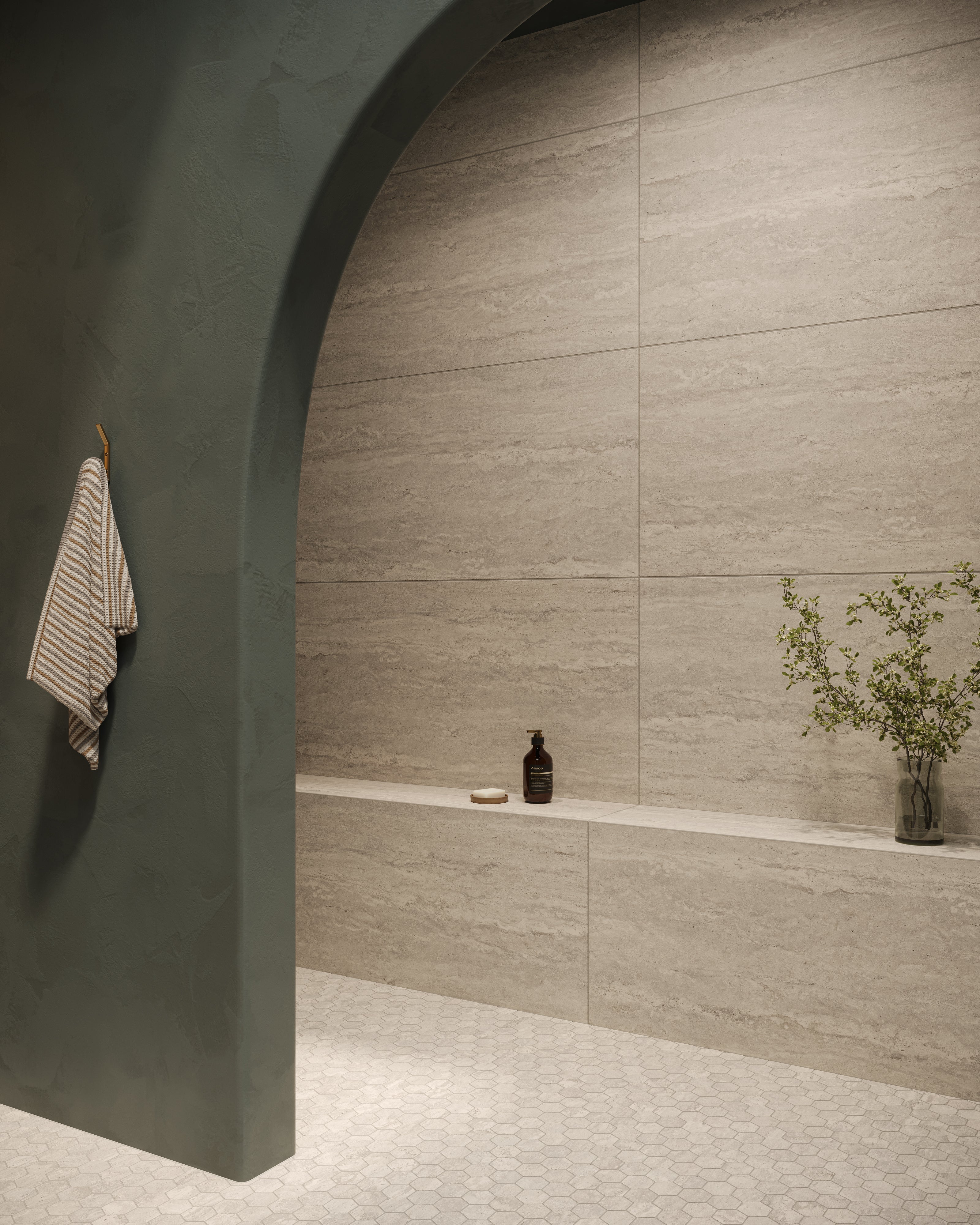 Marlow 24x48 Matte Porcelain Tile in Roman