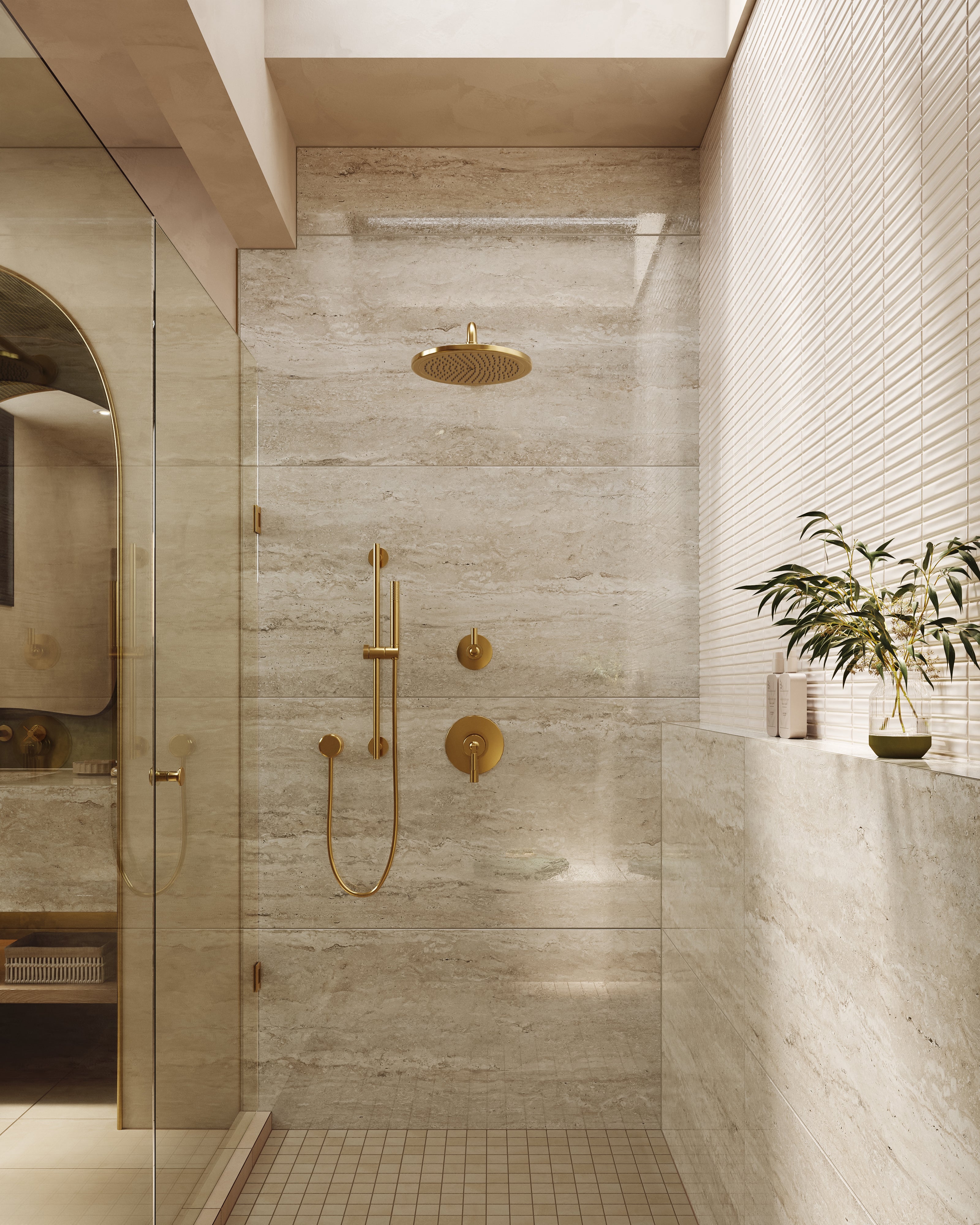 Elliot 2x2 Matte Porcelain Mosaic Tile in Clay