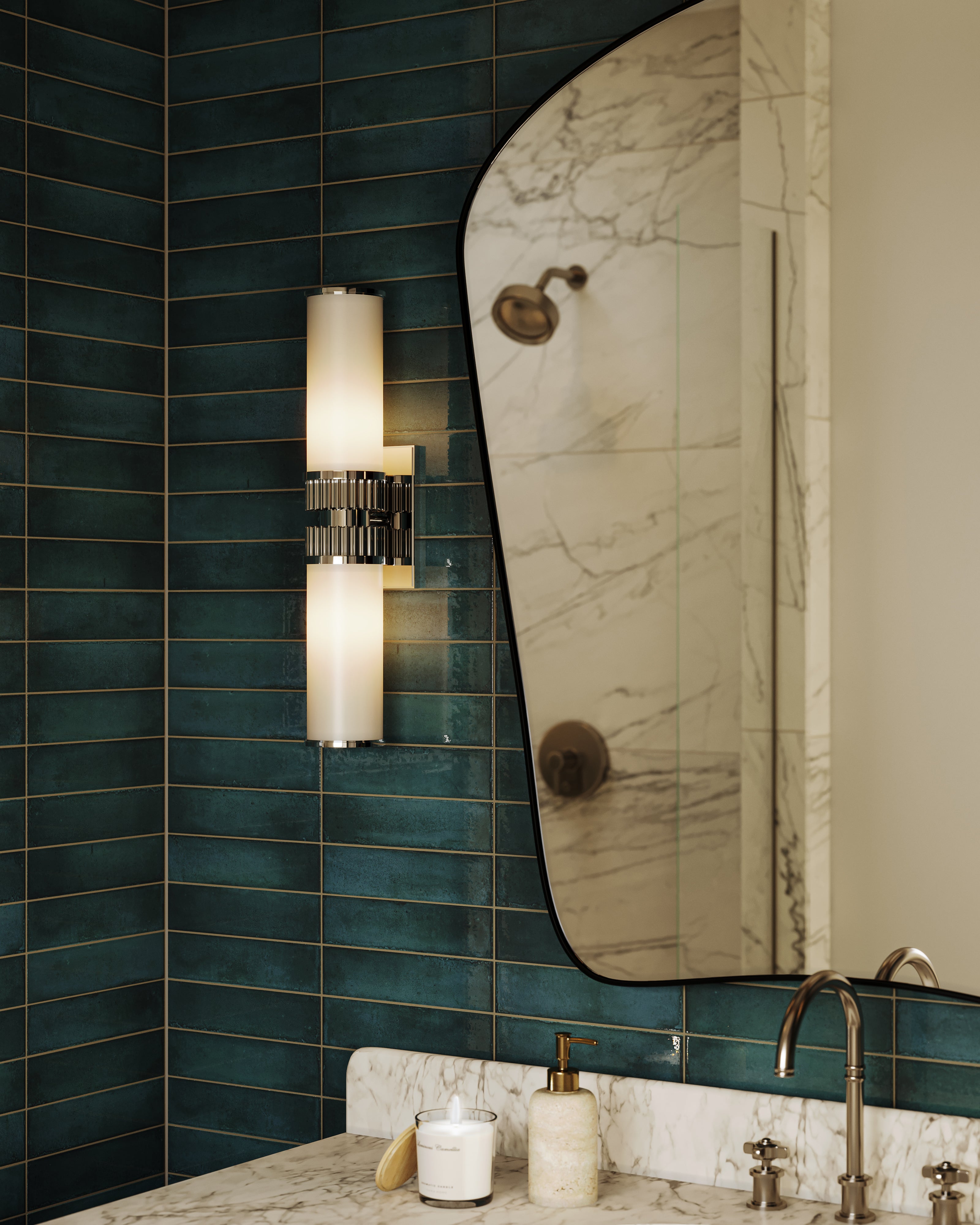 Rycroft Wall Sconce in Polished Nickel