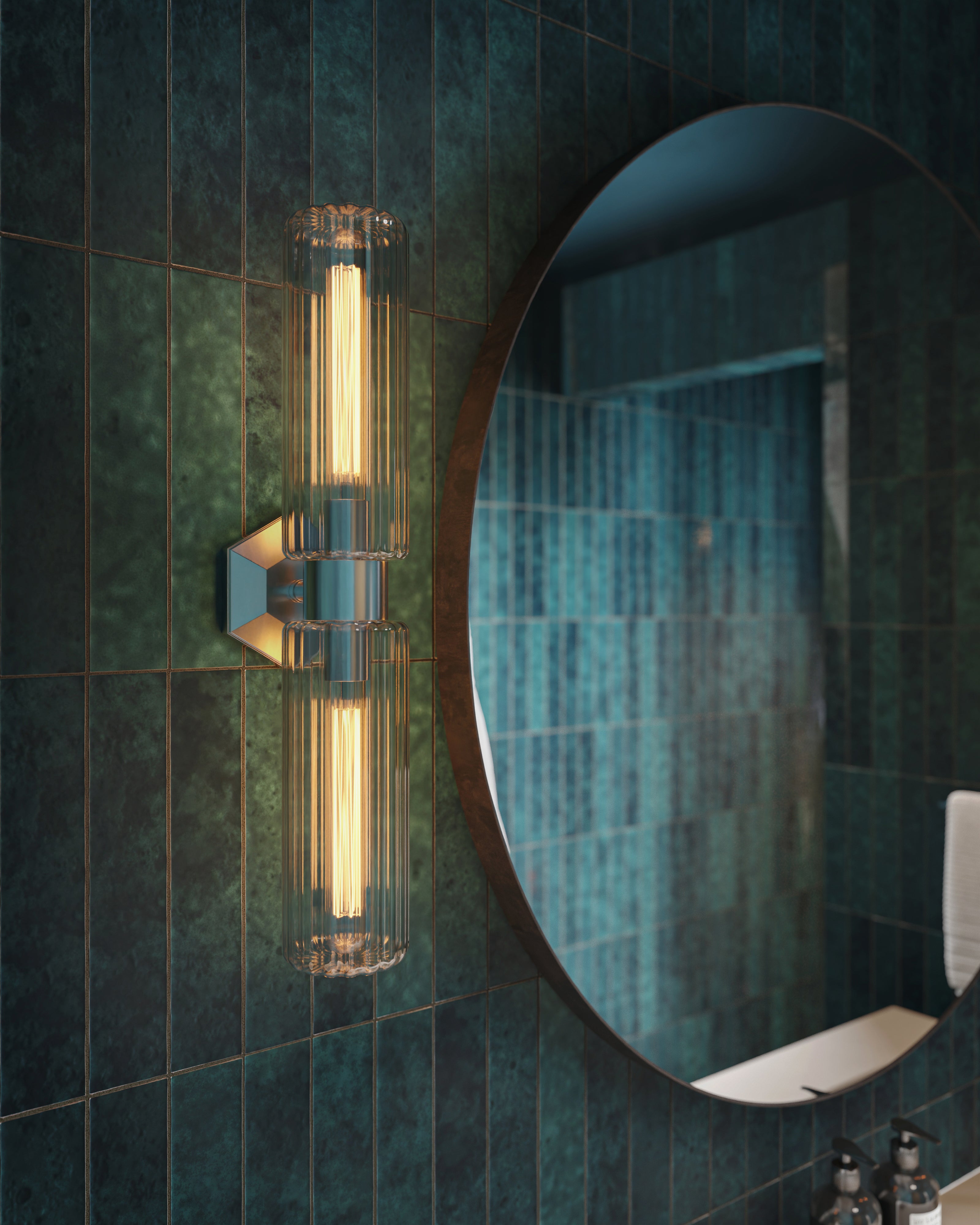 Bosworth Wall Sconce in Polished Nickel