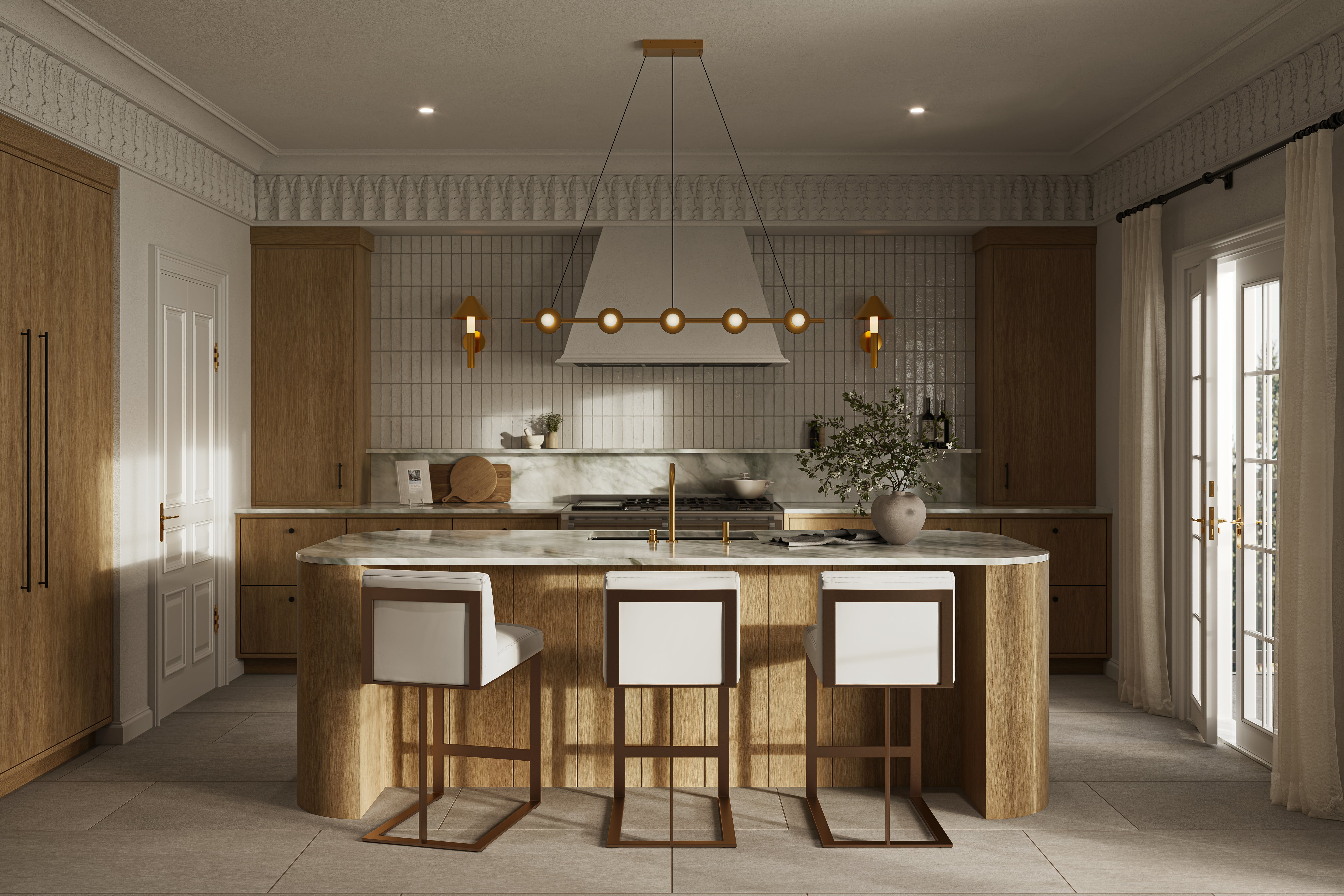 Brody 24x48 Matte Porcelain Tile in Sienna