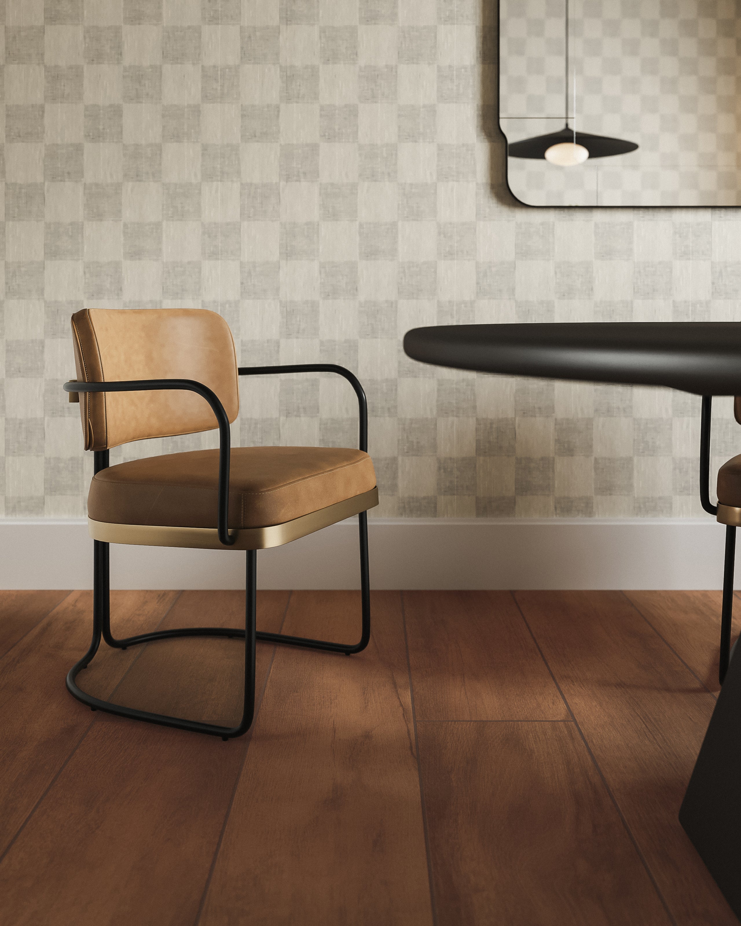 Bower Dining Chair in Brown