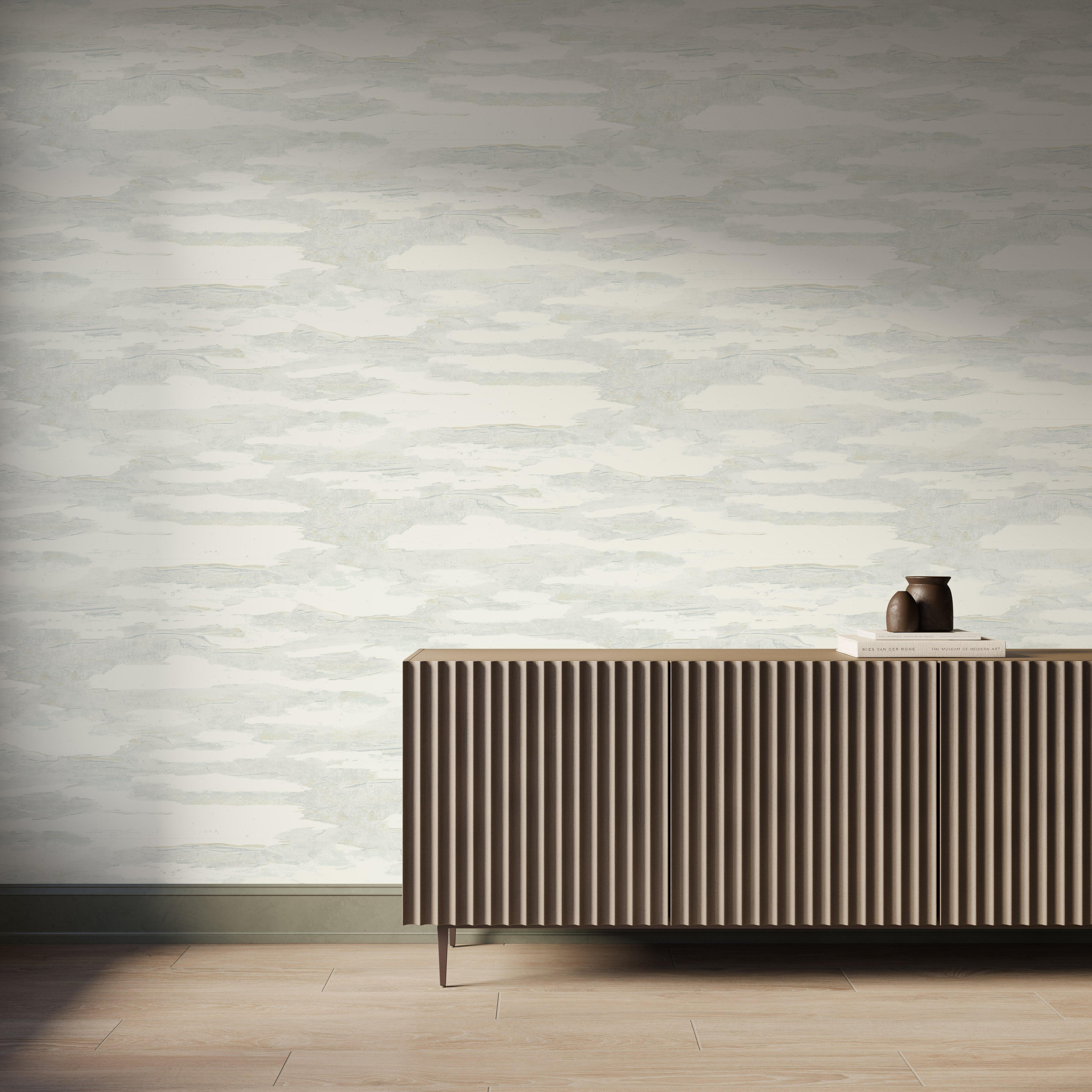Whitmere Wallpaper in Light Blue