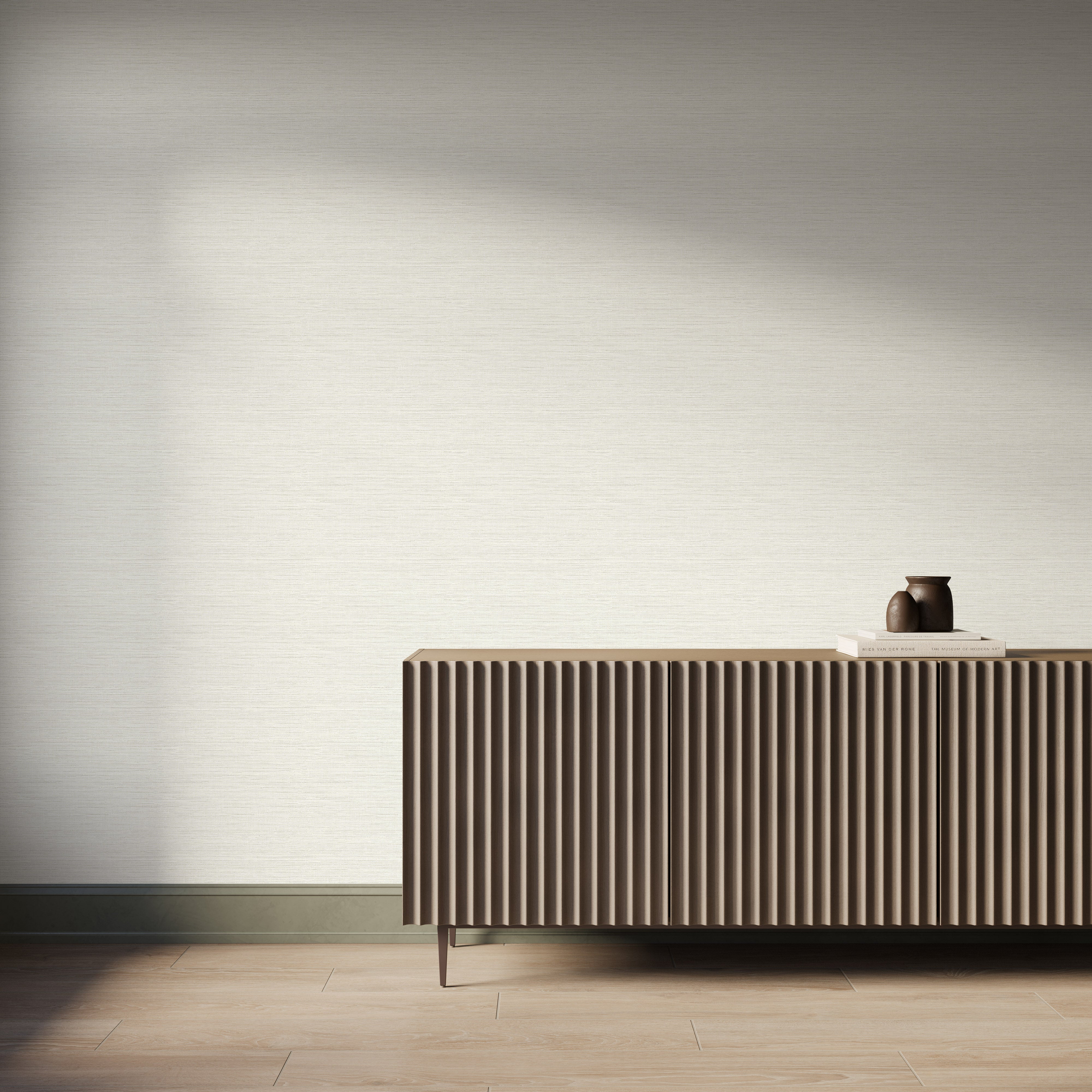 Serica Wallpaper in Light Grey