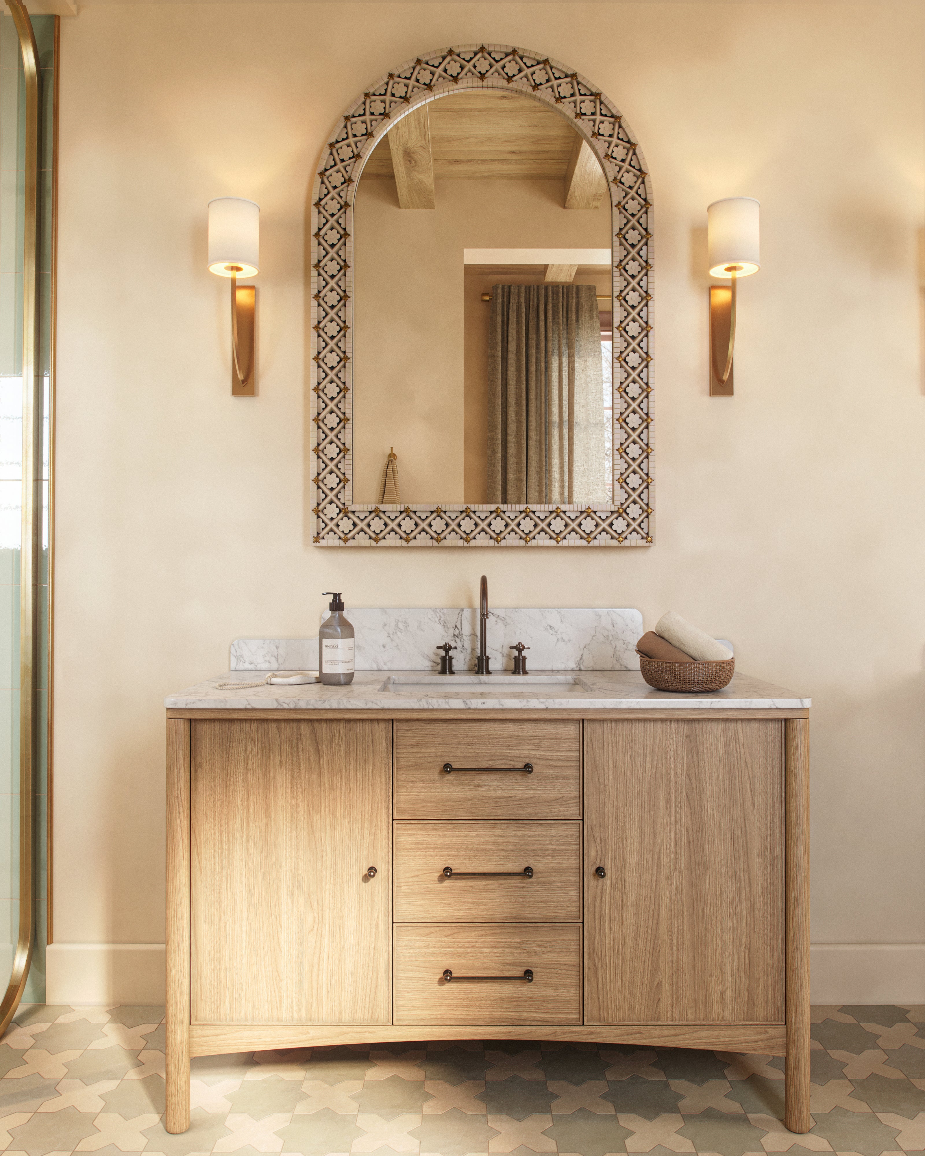 Lockwood Arched Mirror