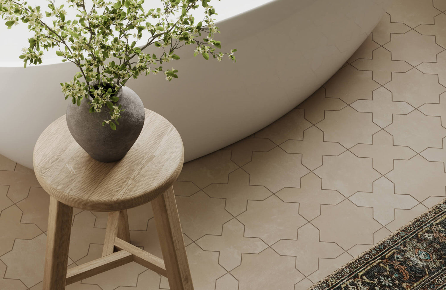 What Bathroom Floor Tile Ideas Work For Small Spaces?