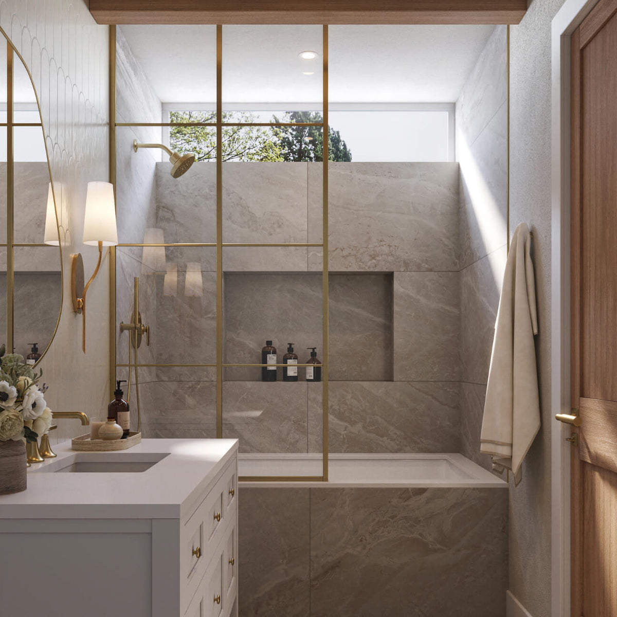 What Colors And Patterns Are Trending For Shower Tile Designs?, image size:1200x1200