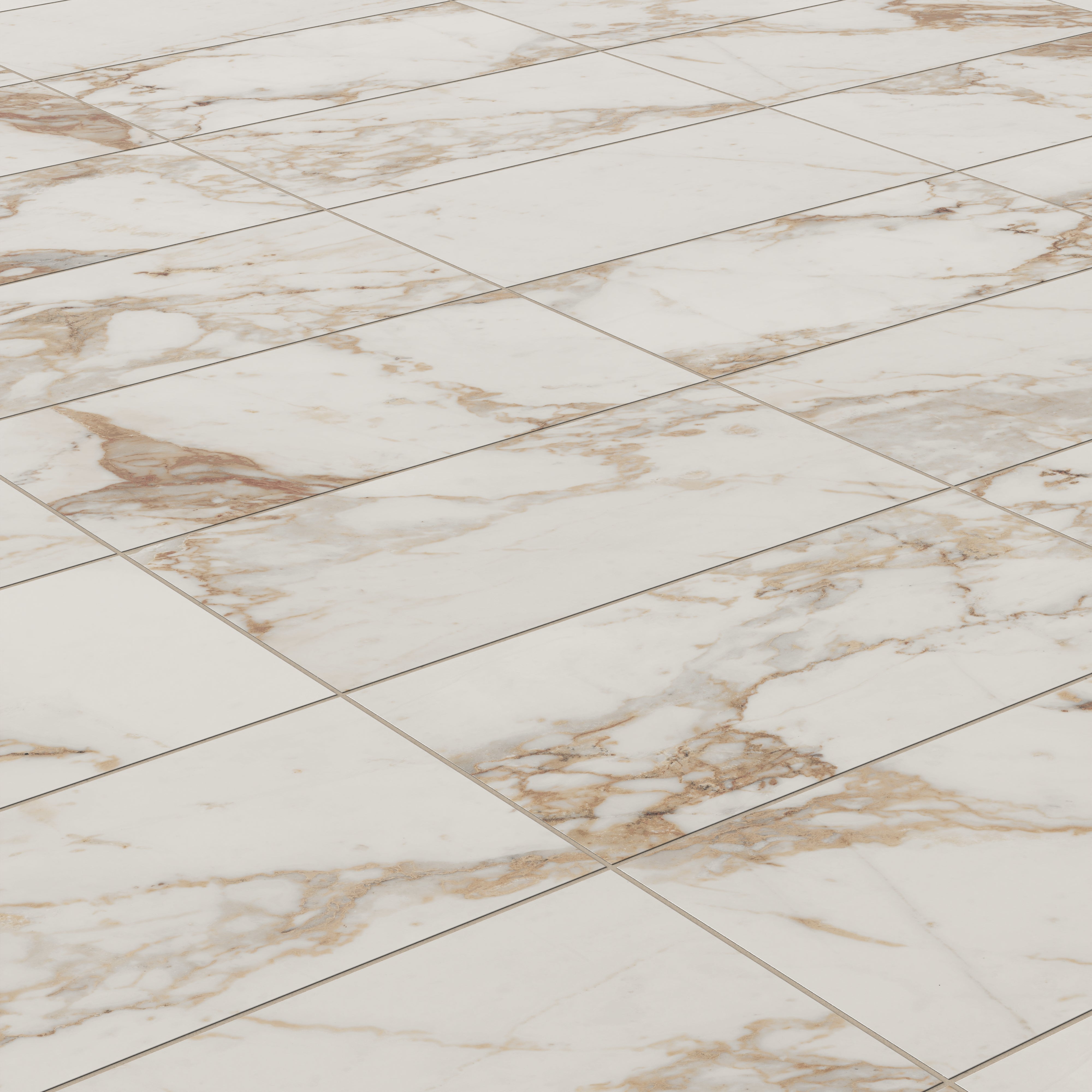 Giada 12x24 Matte Porcelain Tile in Calacatta Gold