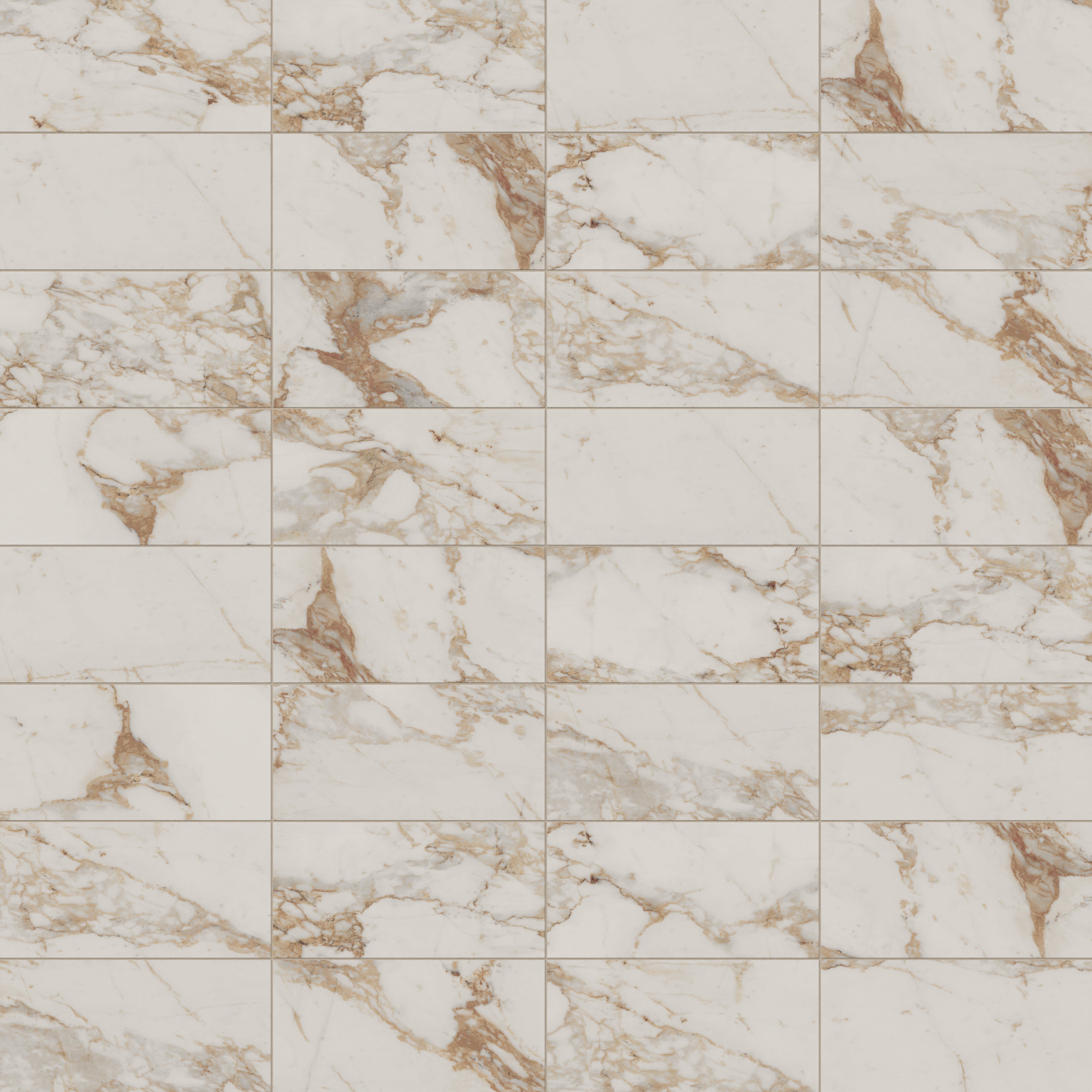 Giada 12x24 Matte Porcelain Tile in Calacatta Gold