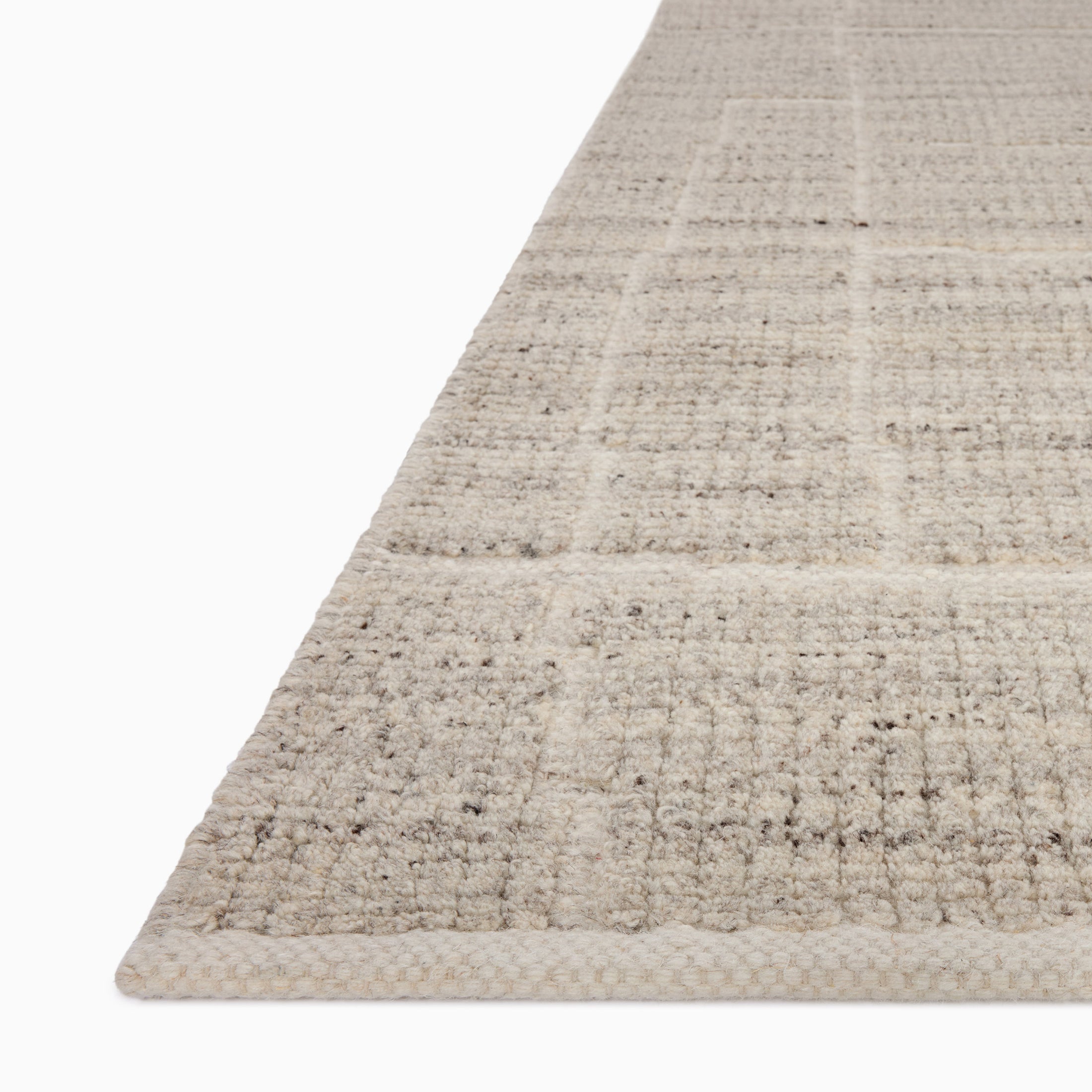 Linton Wool Blend Hand Loomed Rug in Dove, 5'6" x 8'6"