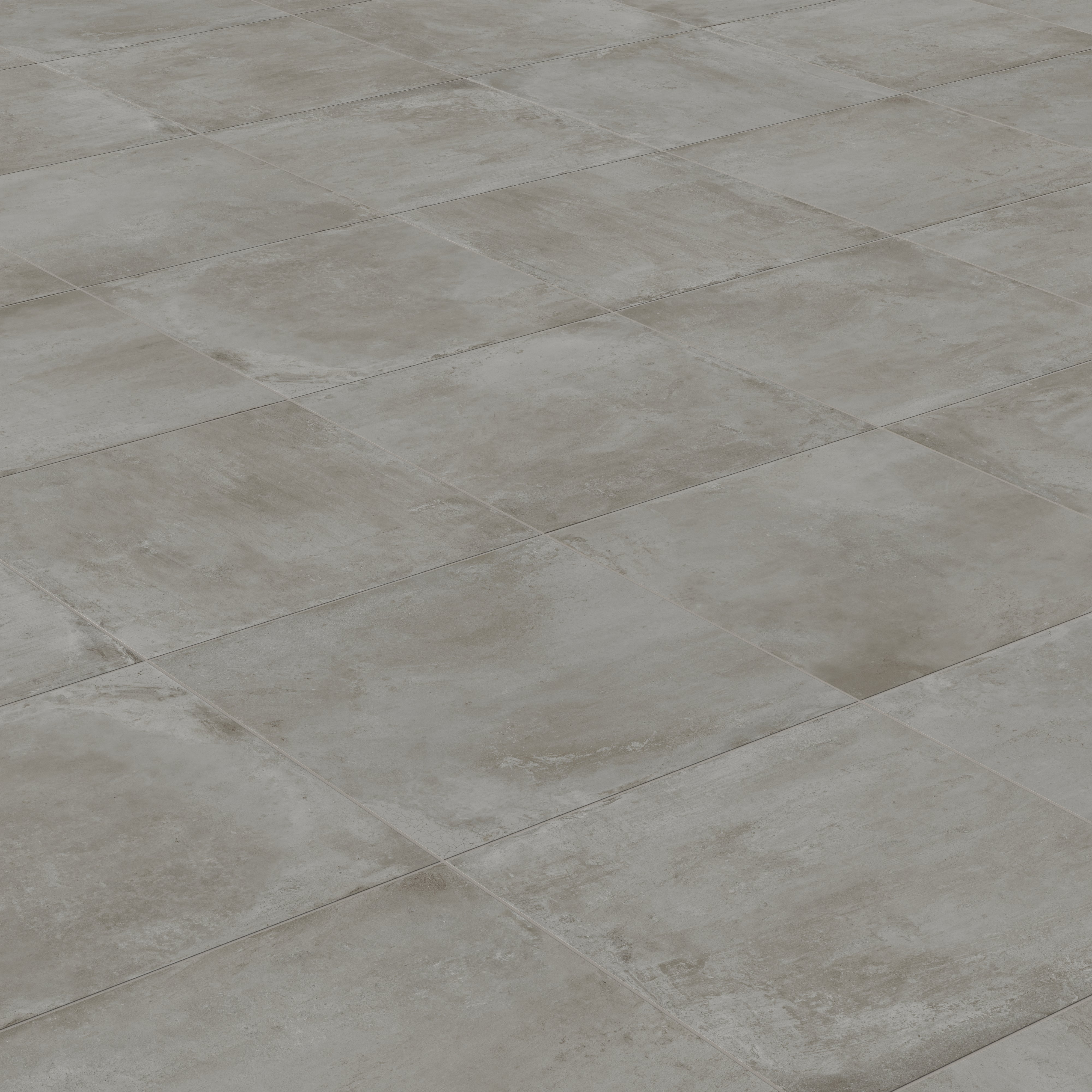 Ramsey 24x24 Grip Porcelain 2cm Paver Tile in Ash
