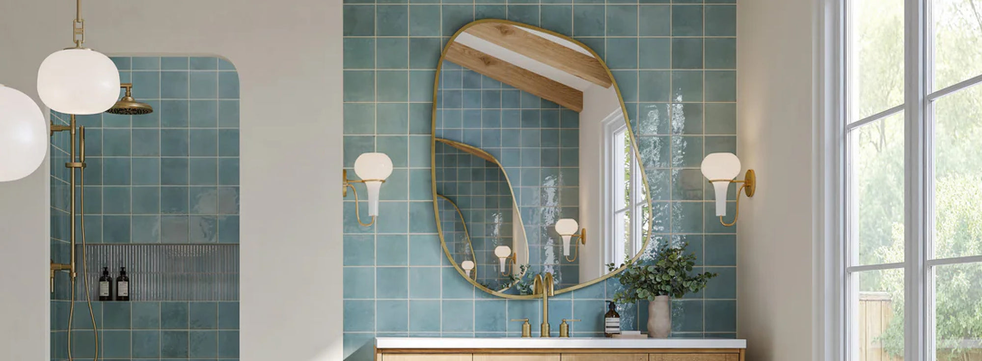 Organic Shaped Mirrors