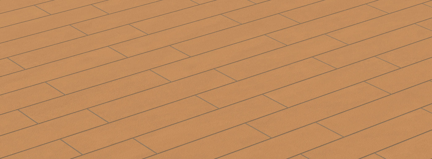 Orange Tile For Shower Floors Mosaic, NonSlip 1 Sample