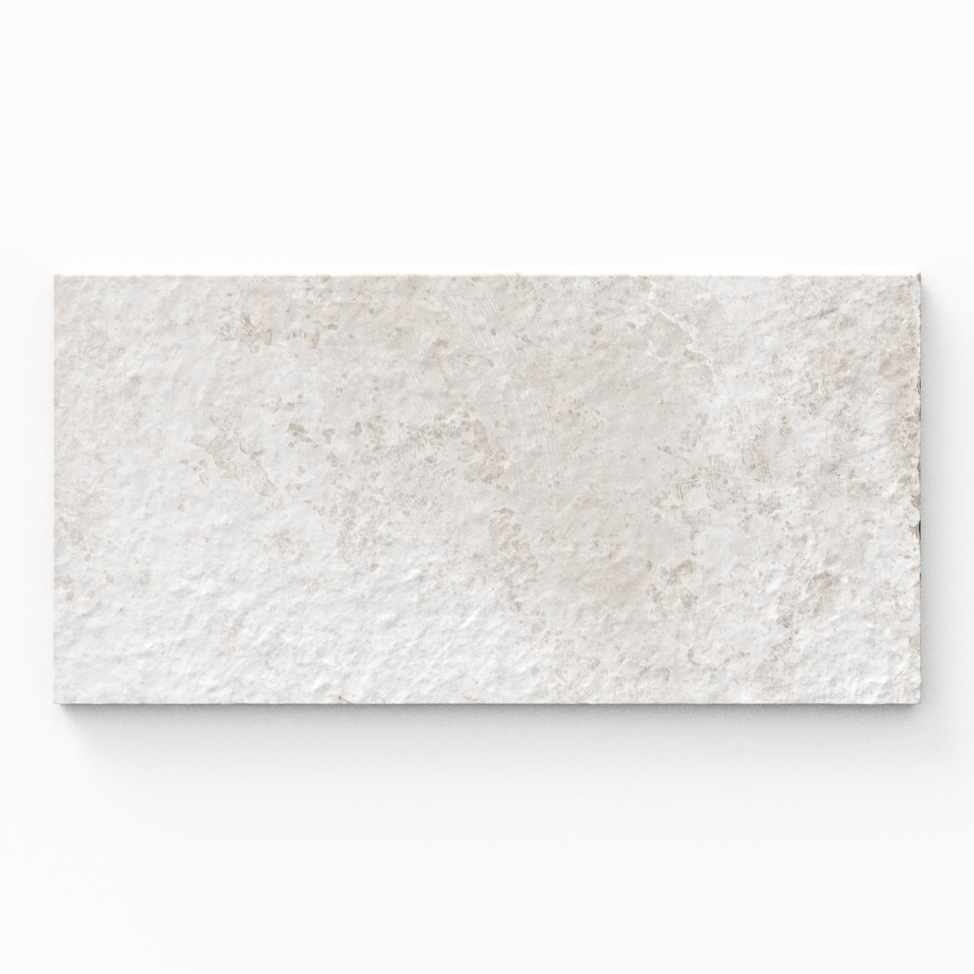 Bowden 12x24 Grip Porcelain 2cm Coping in Oat, showcasing a warm beige tone with a textured finish for versatile outdoor elegance.