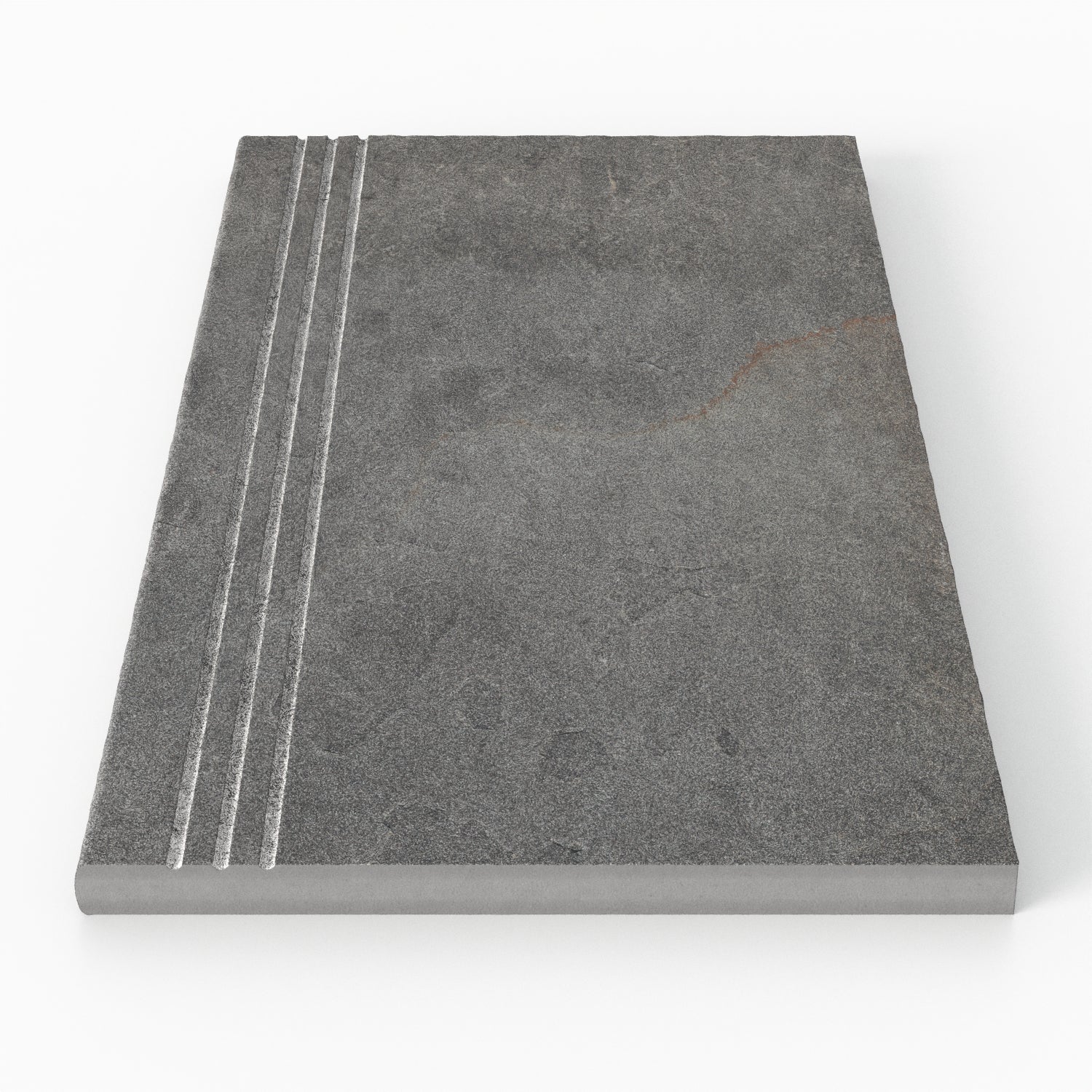 Bowden 12 x 24 Grip Porcelain 2cm Coping / Stair Tread in Multicolor