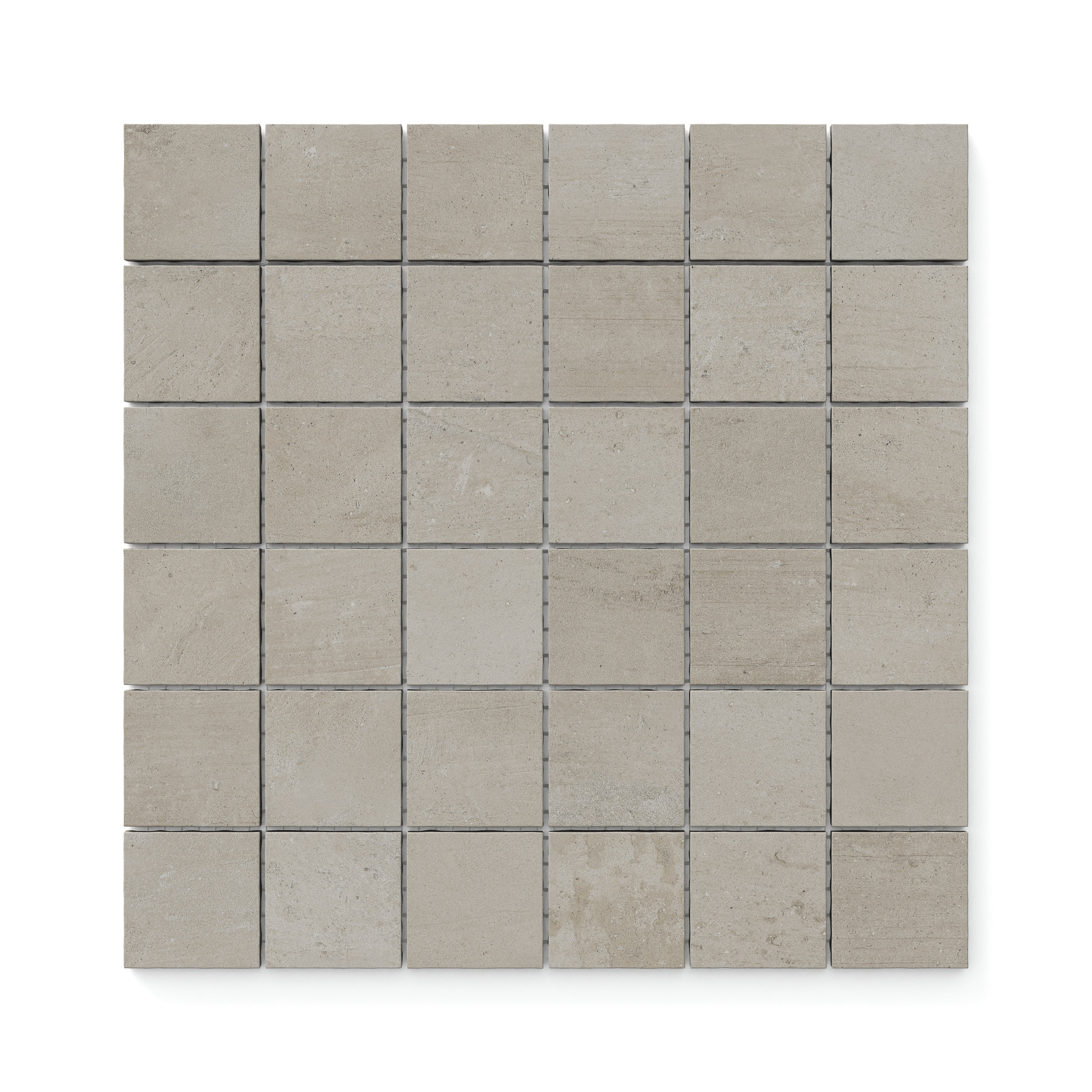 Ramsey 2x2 Matte Porcelain Mosaic Tile in Putty