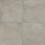 24x24 matte porcelain tile showcasing light neutral grayish-brown tones and organic concrete texture, perfect for minimalist interiors
