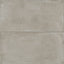 24x48 matte porcelain tiles featuring subtle gray hues with brown undertones and a soft, industrial-inspired concrete texture