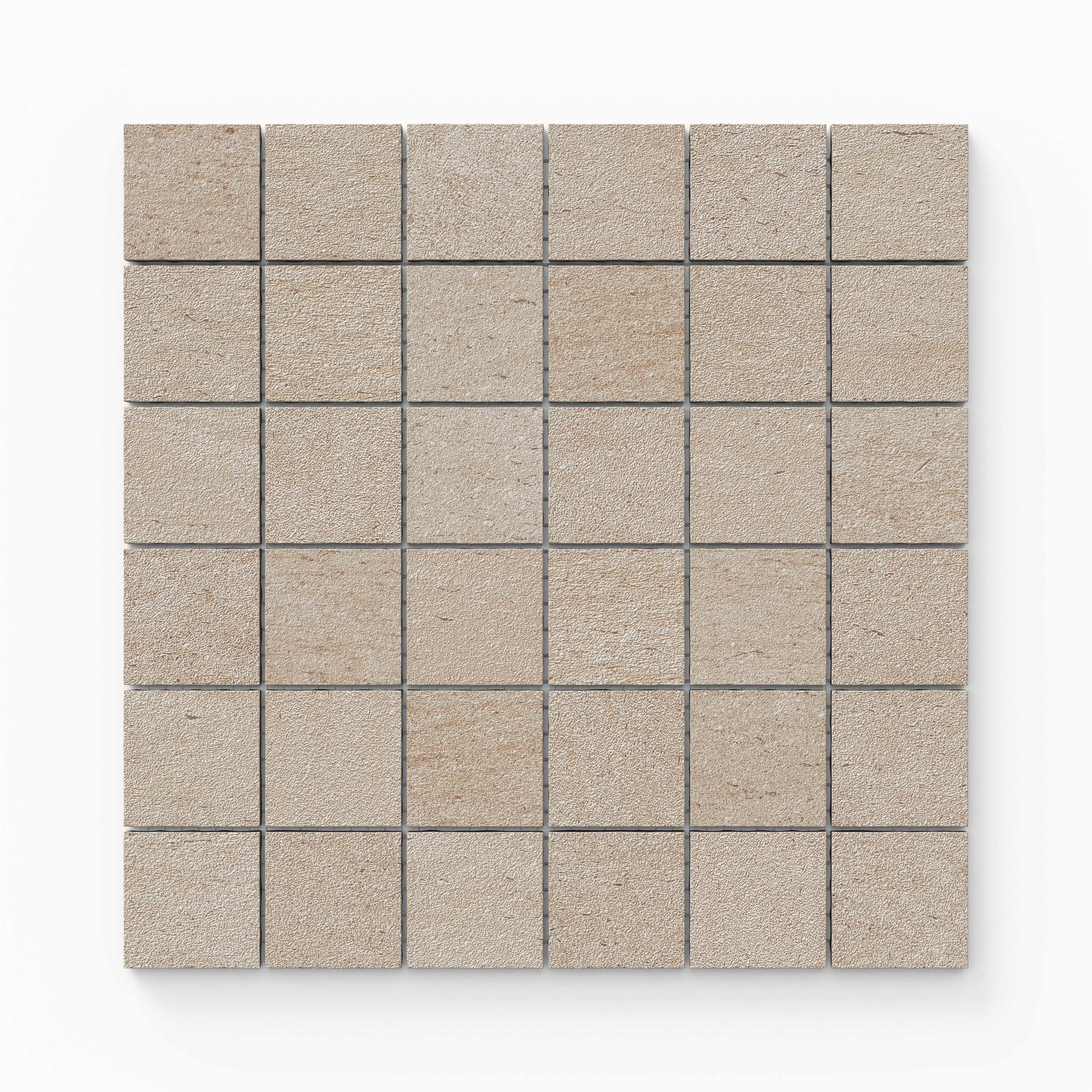 Brody 2x2 Matte Porcelain Mosaic Tile in Dune