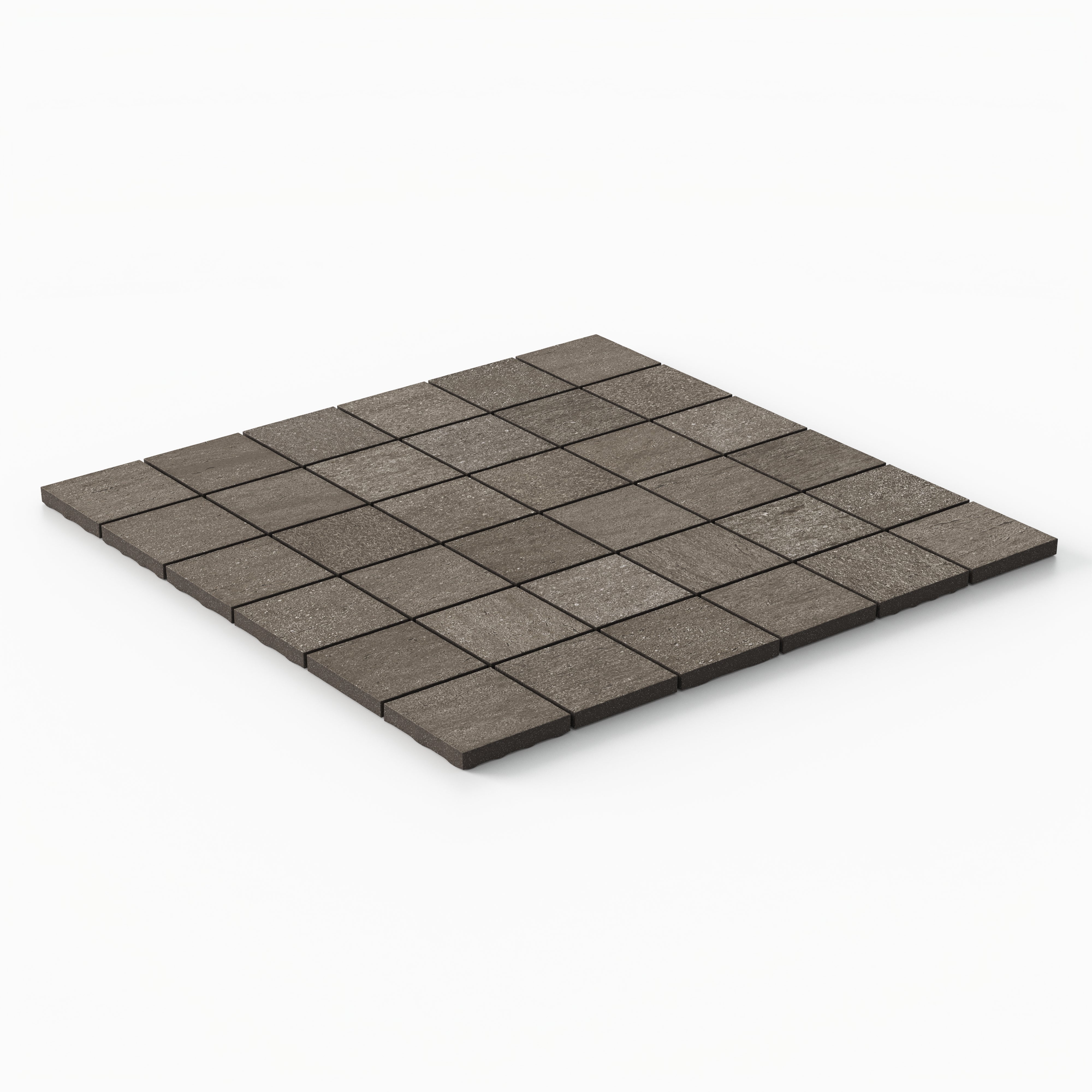 Brody 2x2 Matte Porcelain Mosaic Tile in Cliff