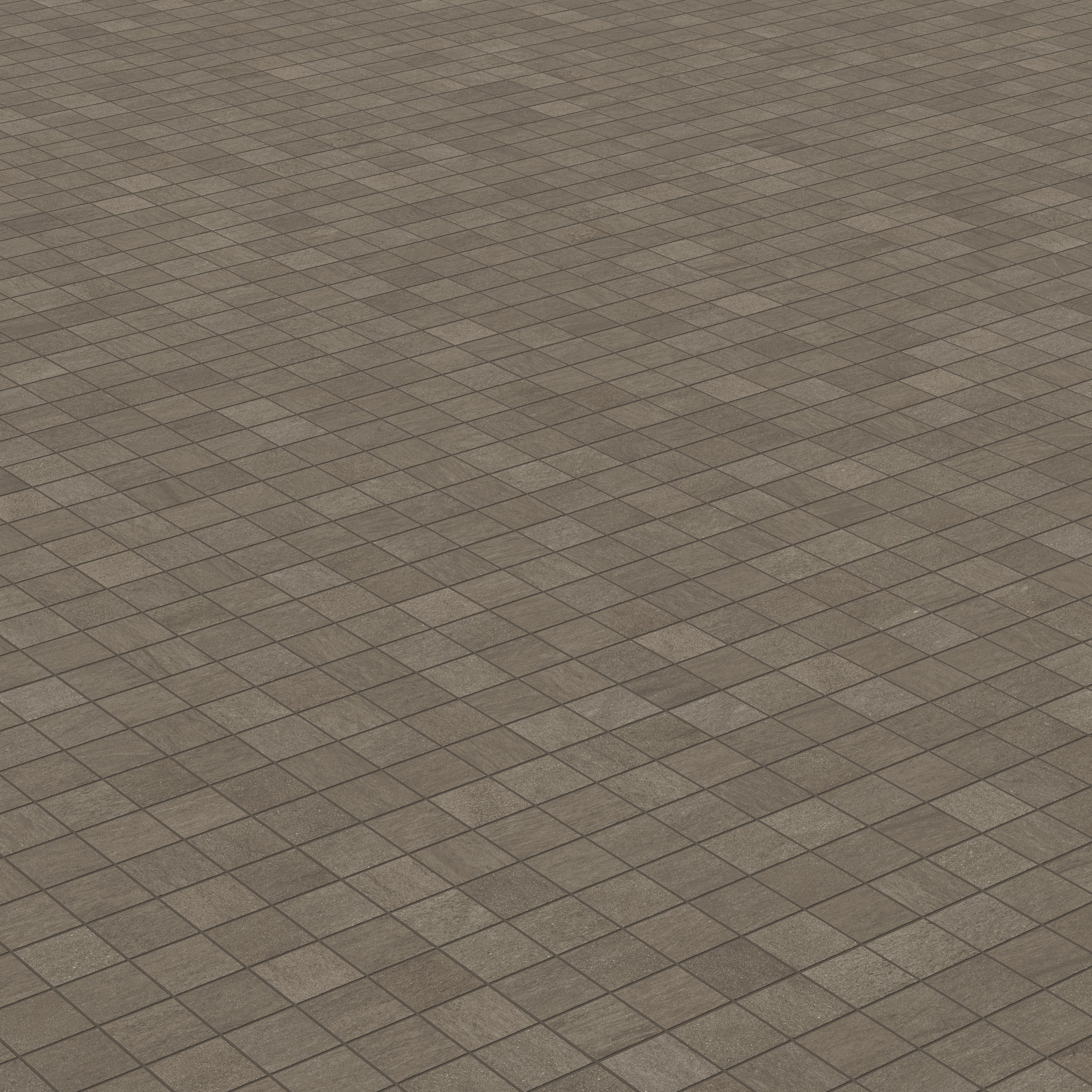 Brody 2x2 Matte Porcelain Mosaic Tile in Smoke