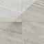 Chantel 24x24 Polished Porcelain Tile in Alaska Grey