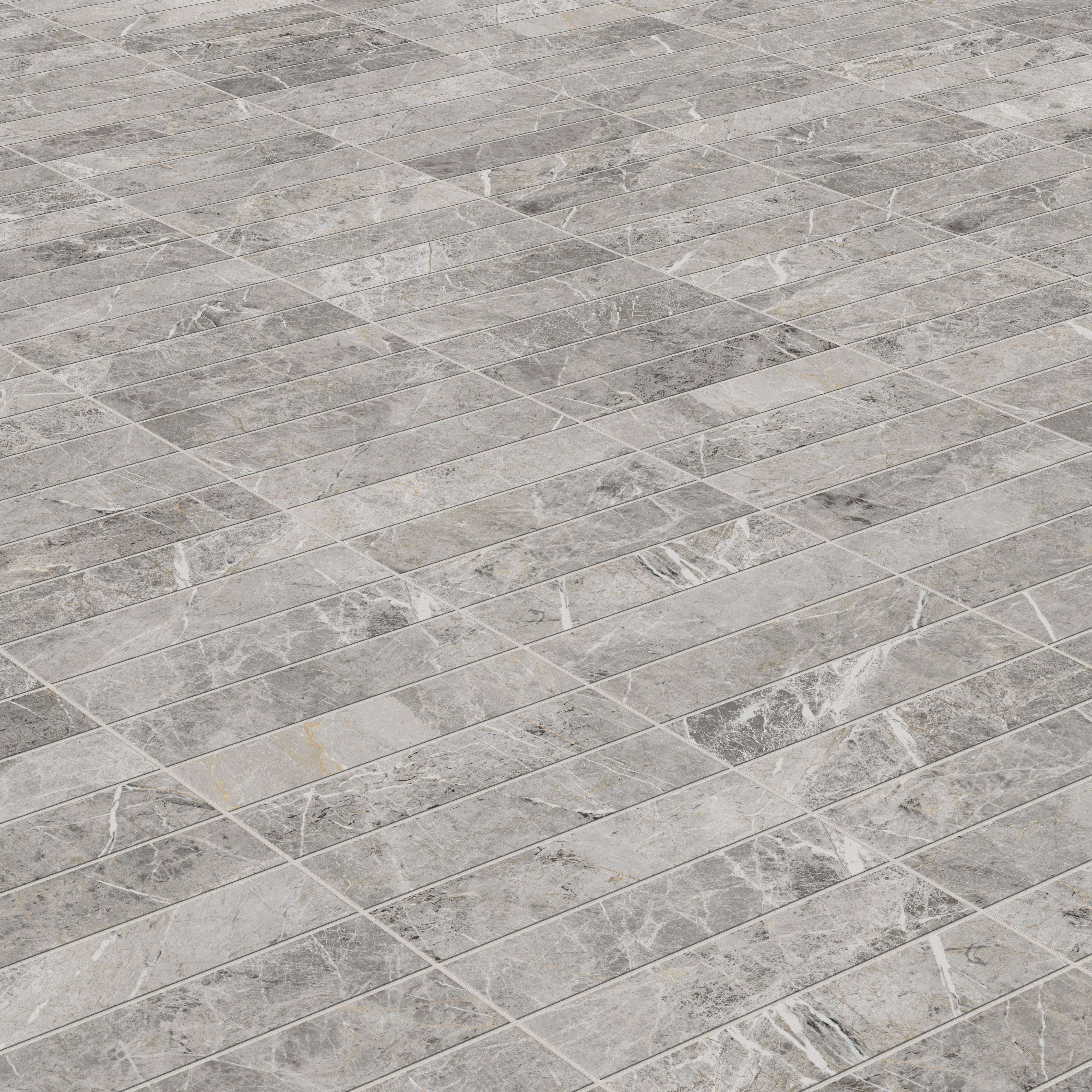 Chantel 3x12 Matte Porcelain Tile in Imperial