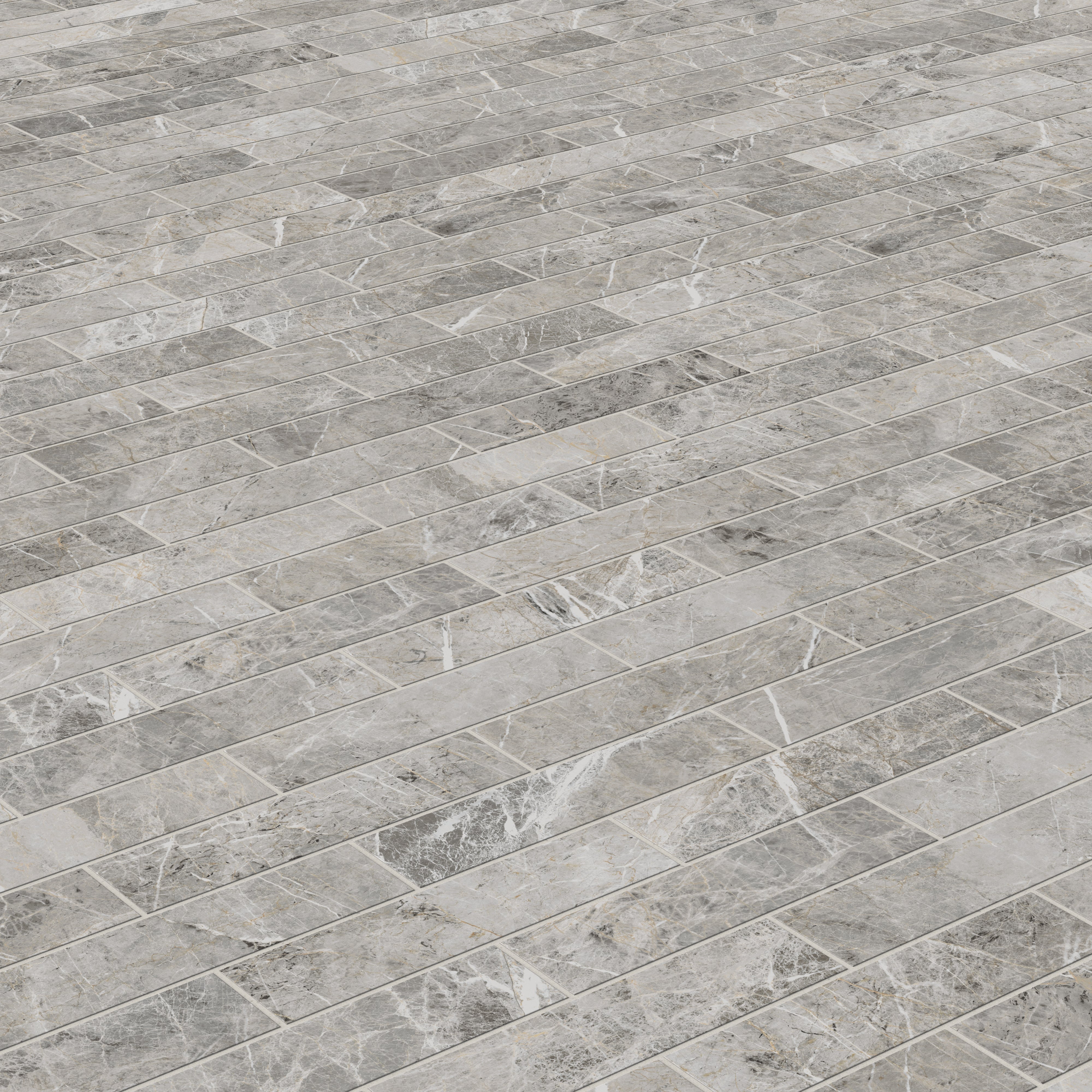 Chantel 3x12 Matte Porcelain Tile in Imperial