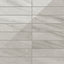 Chantel 3x12 Polished Porcelain Tile in Alaska Grey
