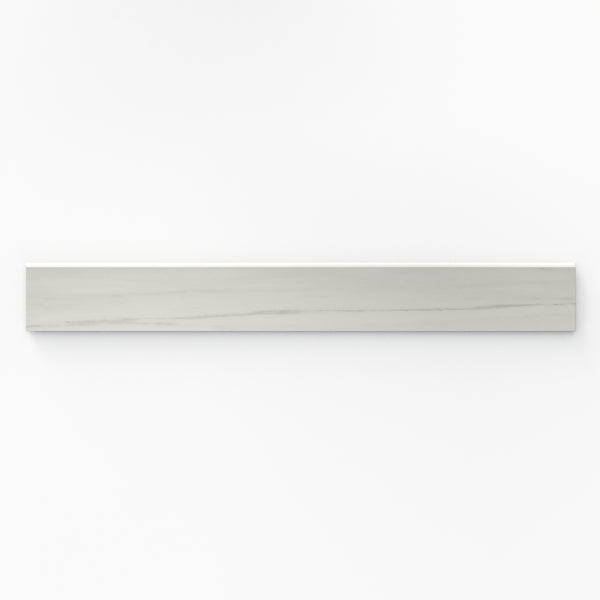 Chantel 3x24 Matte Porcelain Bullnose Tile in Dolomite