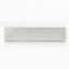 Blair 3x12 Polished Porcelain Bullnose Tile in White Carrara