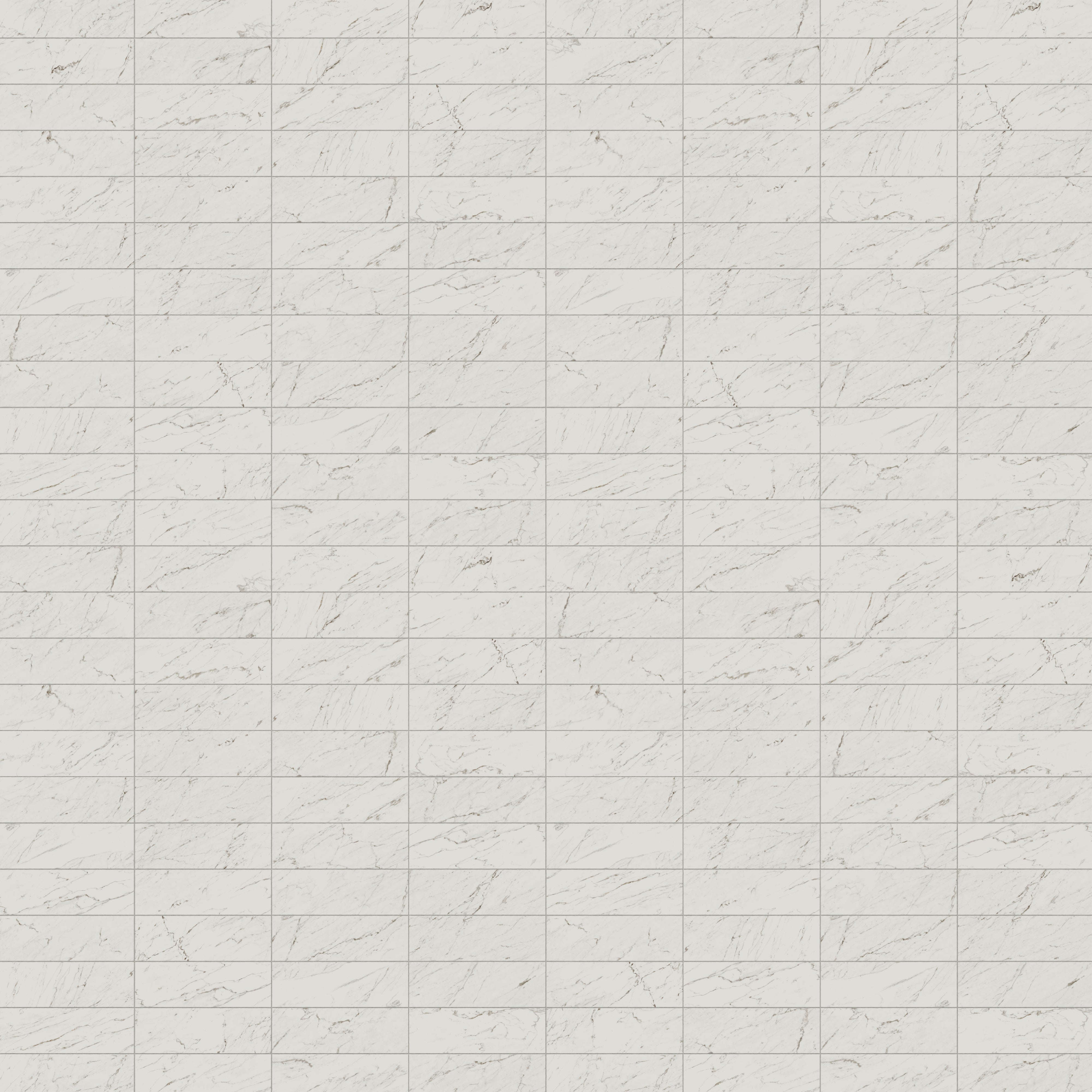 Blair 8x24 Polished Porcelain Tile in White Carrara