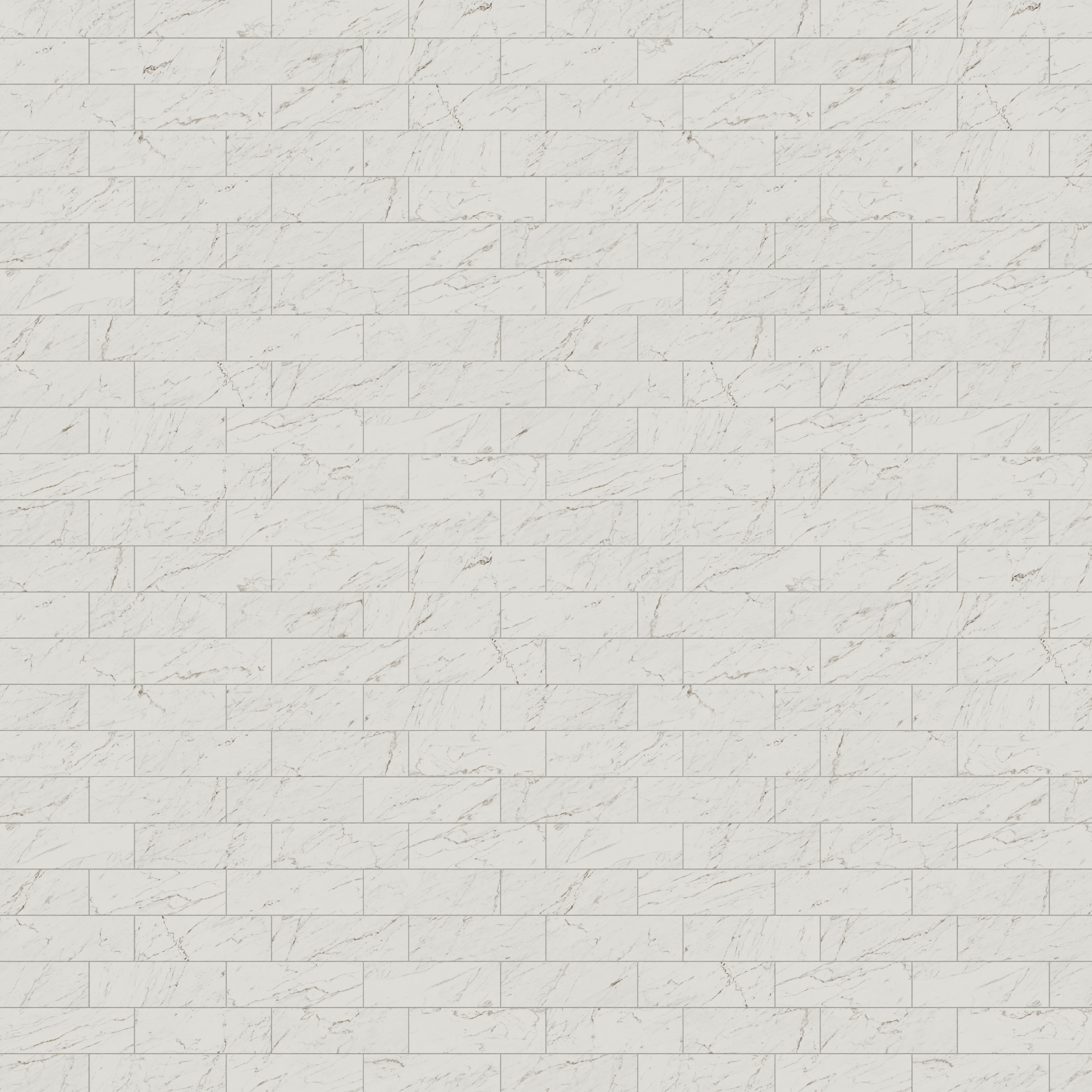 Blair 8x24 Polished Porcelain Tile in White Carrara