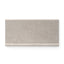 Soft ash-toned Wyatt 6x12 matte porcelain cove base tiles, designed to deliver a smooth and refined transition for modern interior spaces.