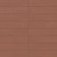 Dax 6x24 Matte Porcelain Tile in Rust
