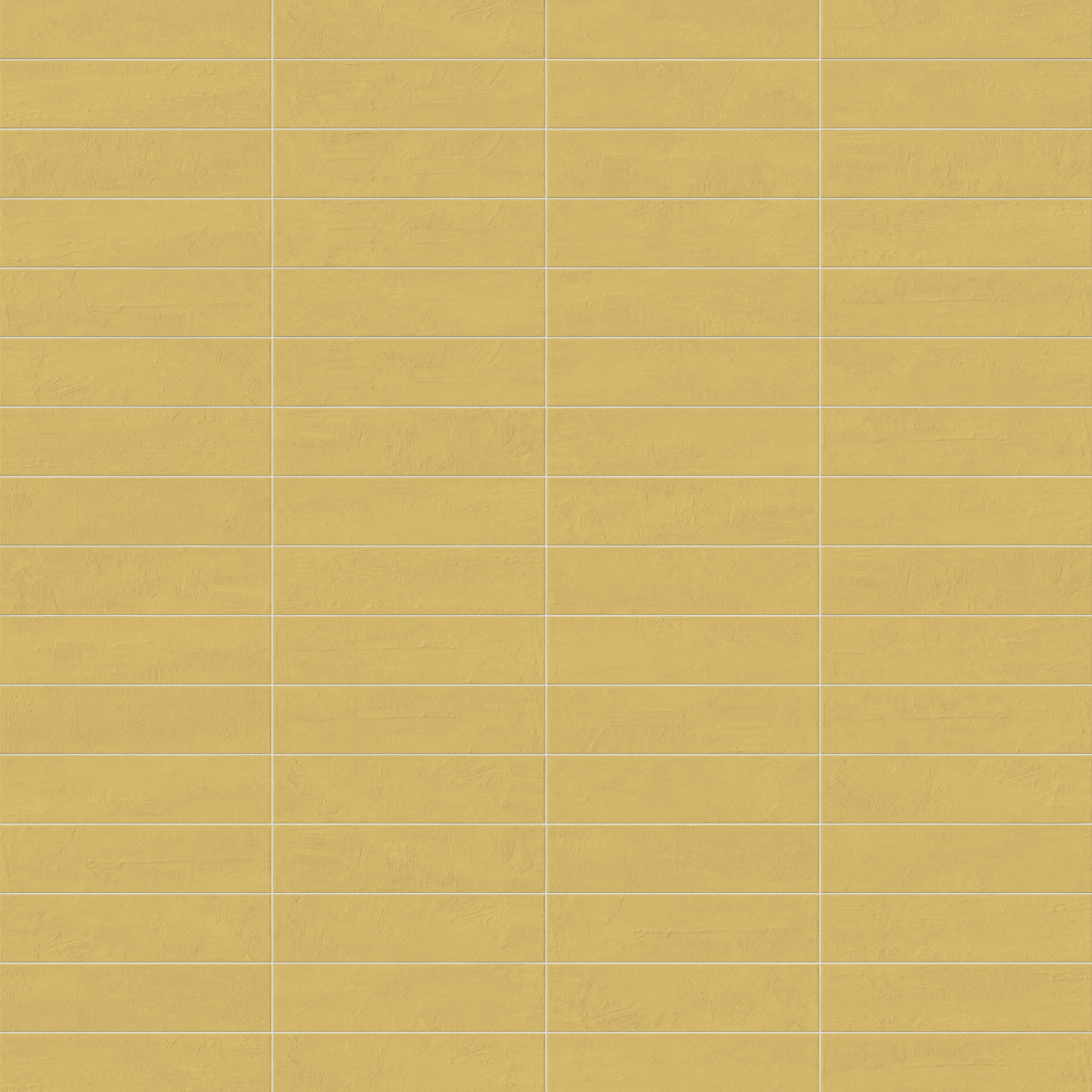 Dax 6x24 Matte Porcelain Tile in Mustard