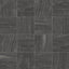 Hendrix Coal 12x12 matte tiles featuring deep charcoal tones and bold, natural veining for a dramatic design.