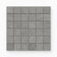 Shea 2x2 Matte Porcelain Mosaic Tile in Smoke