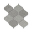 Shea 12x14.5 Matte Porcelain Arabesque Mosaic Tile in Cool Blend