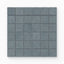 Palmer 2x2 matte porcelain mosaic tile in blue, showcasing a textured surface and deep blue-gray tones, ideal for contemporary or coastal designs.