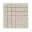 Palmer 2x2 raw porcelain mosaic tile in natural, showcasing a textured natural finish with small, square tiles, perfect for rustic and earthy designs.