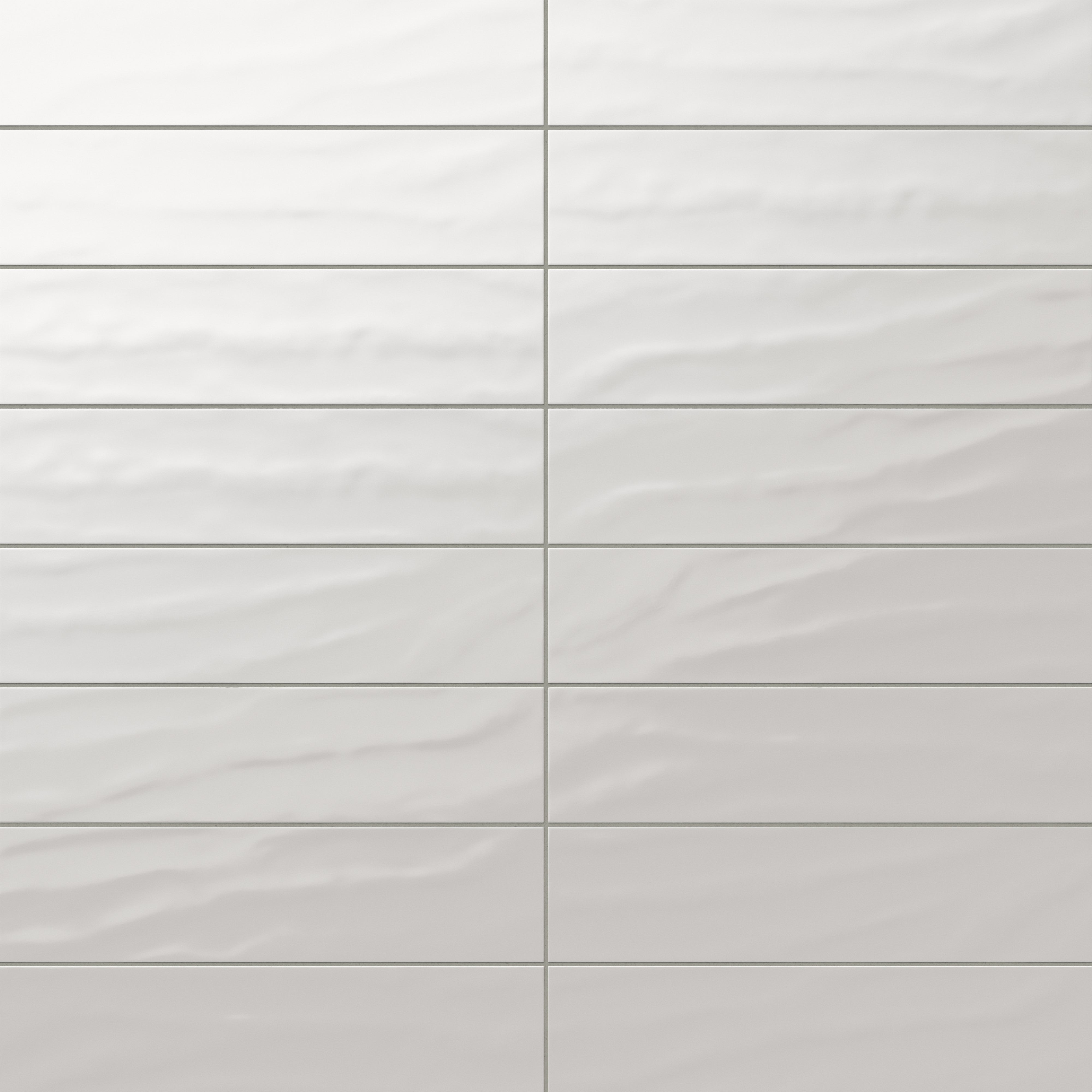 Palmer 6x24 Glossy Porcelain Tile in Bianco