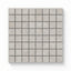 Adeline Taupe 1.5x1.5 Matte mosaic tile featuring a soft taupe shade and textured surface, arranged in a neat square grid for modern interiors.