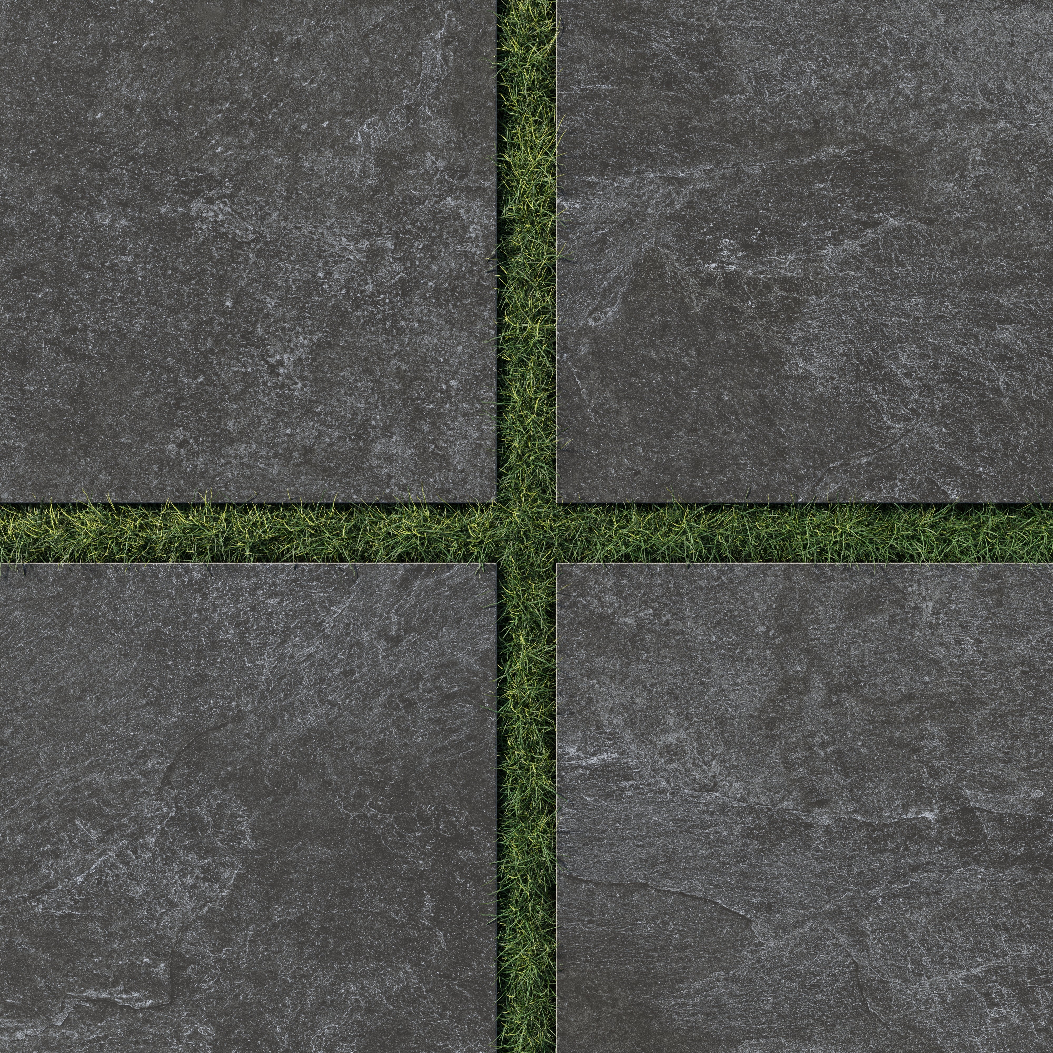 Dawson 24x24 Grip Porcelain 2cm Paver Tile in Charcoal